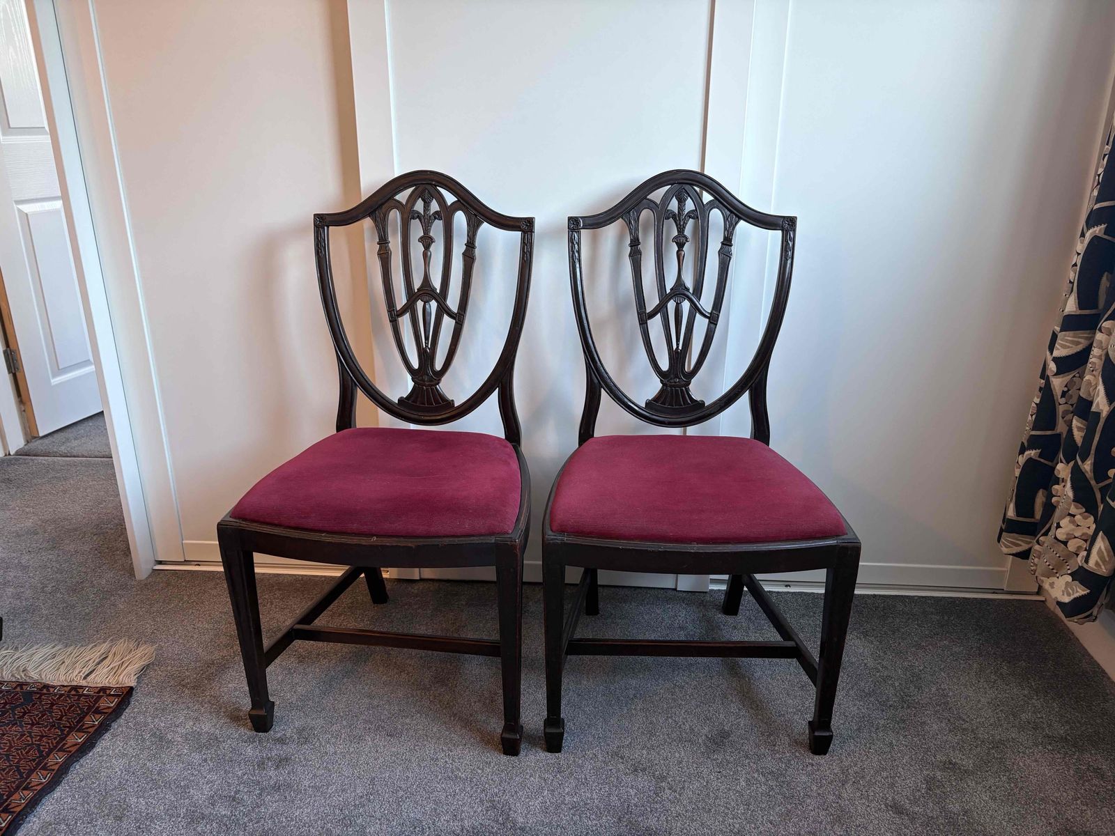 Vintage Dining Chairs, Chippendale Revival By Thomas Clarkson And Sons Ltd Wolverhampton Set Of Six   Sturdy And Comfortable photo Furniture
