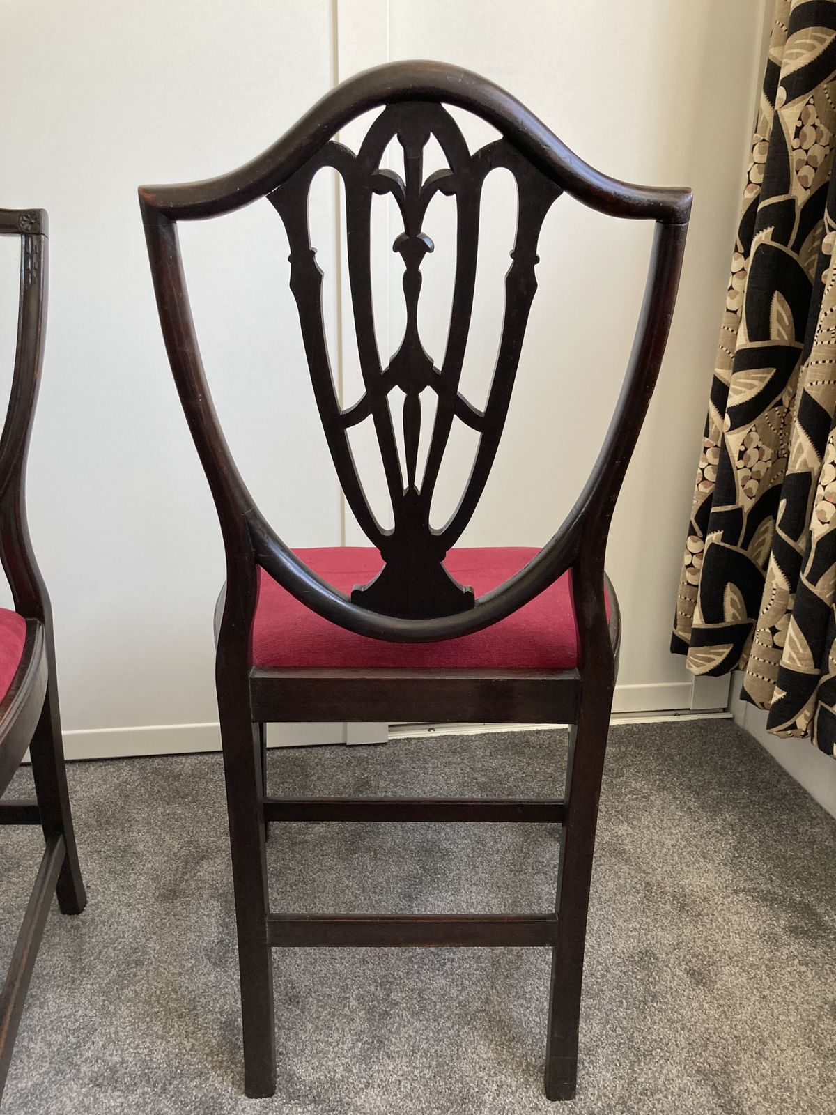 photo furniture Vintage Dining Chairs, Chippendale Revival By Thomas Clarkson And Sons Ltd Wolverhampton Set Of Six   Sturdy And Comfortable