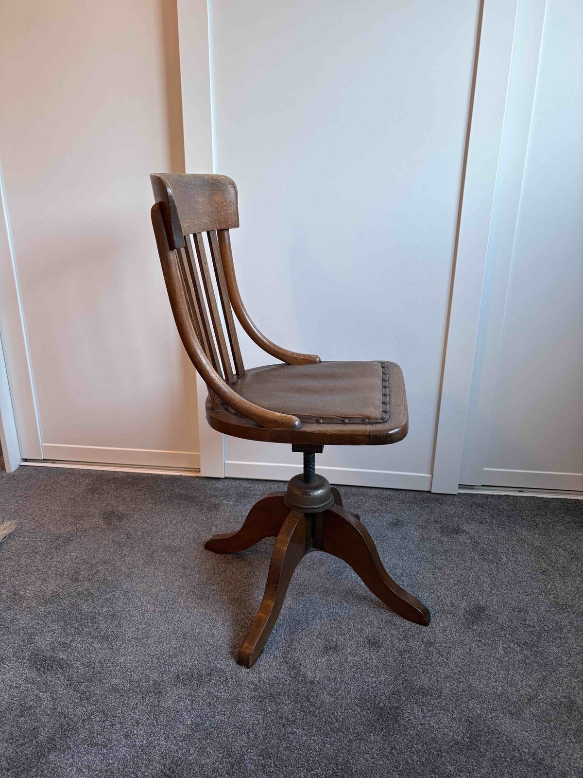 Art Deco  Hillcrest Oak Office Or Occasional Chair