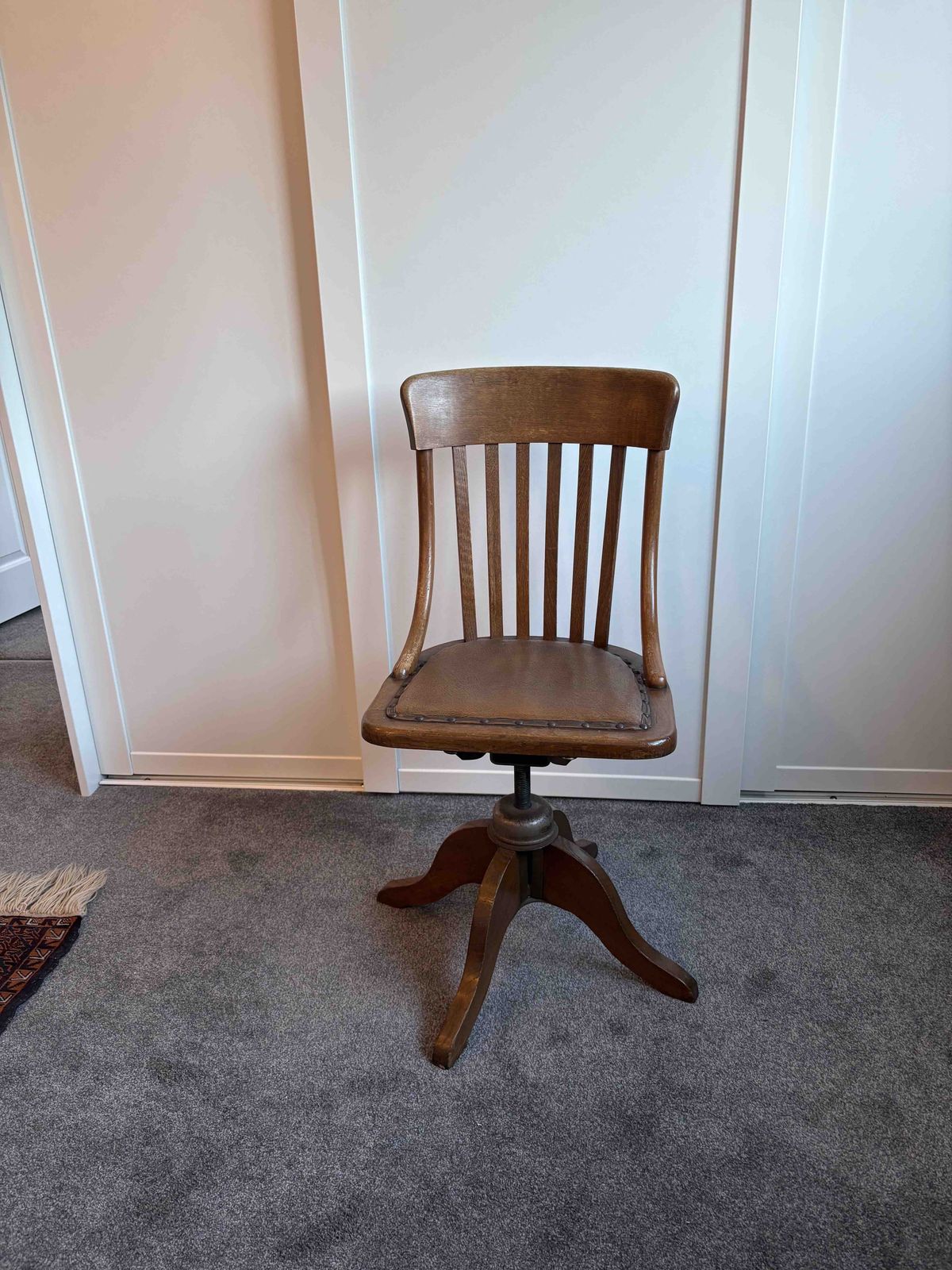 Art Deco  Hillcrest Oak Office Or Occasional Chair photo furniture
