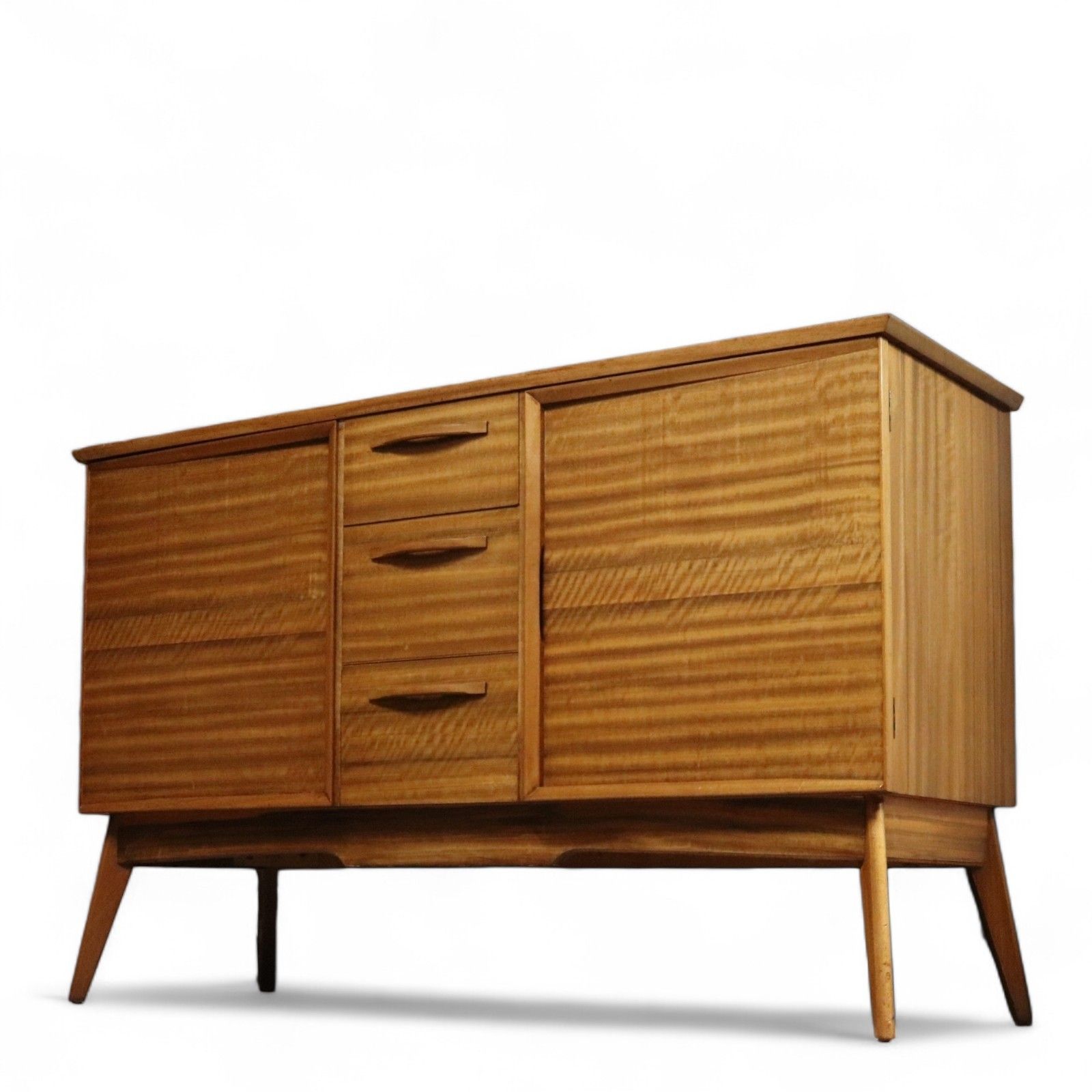 photo vintage Mid Century Alfred Cox Walnut Sideboard 1960s Retro