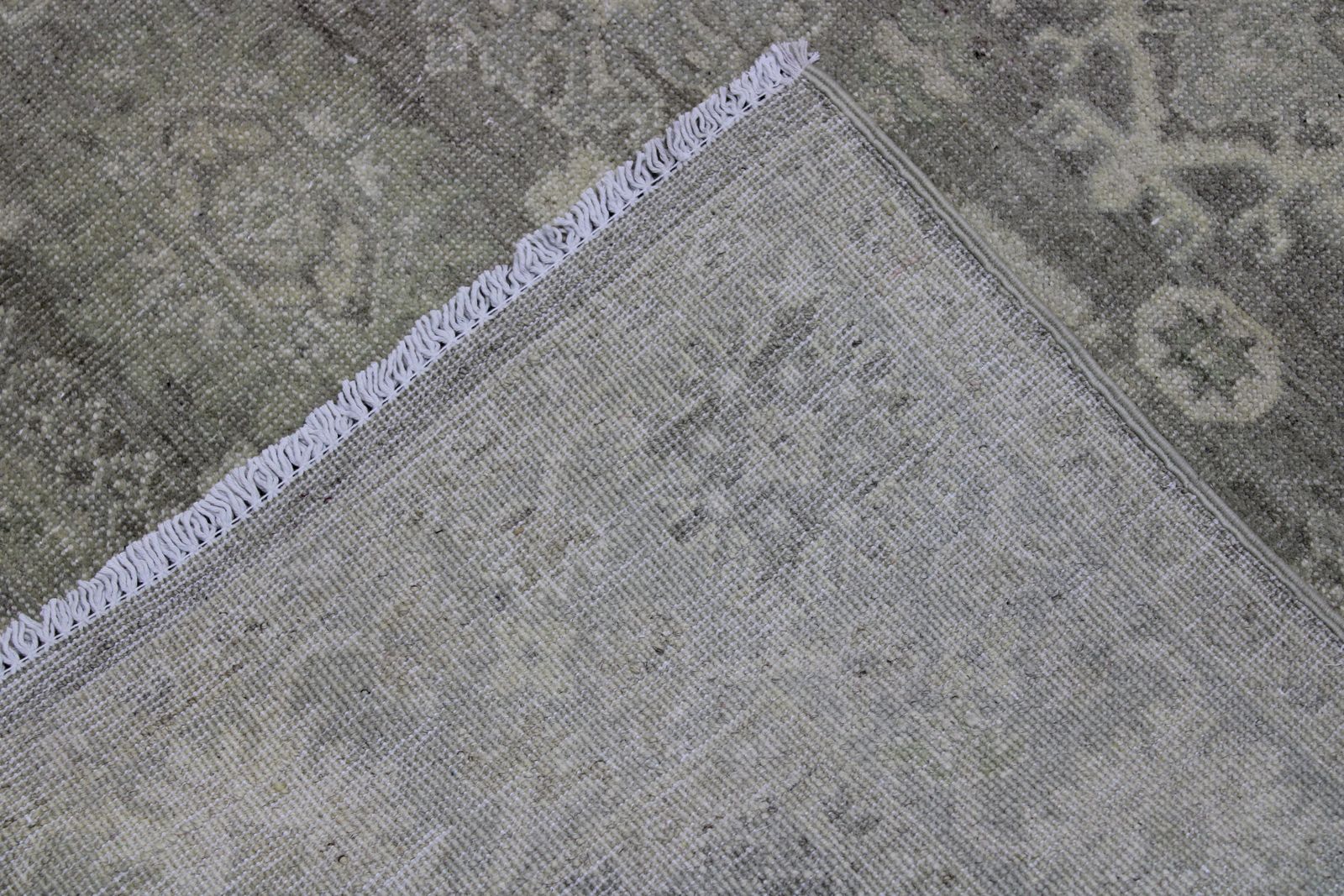 photo furniture 5x6 Vintage Oushak Turkish Hand Knotted Wool Rug