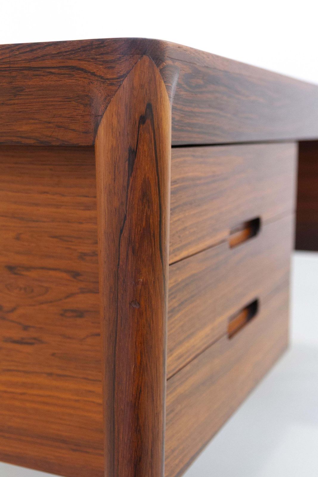 8474.0 Vintage Danish Rosewood Desk By Erik Riisager Hansen, 1950s. photo