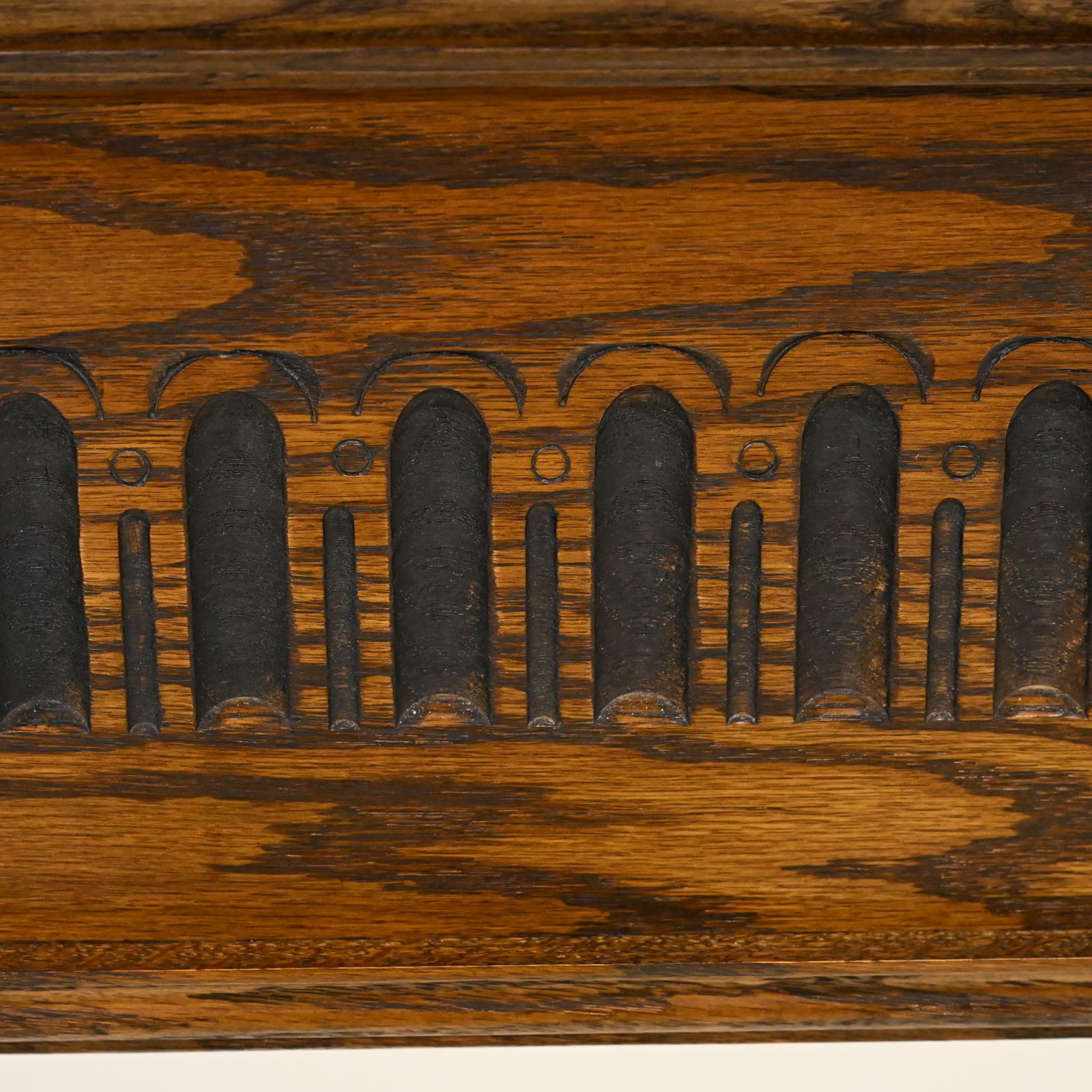 Home Fixtures Old Charm Fire Surround Mantle Piece Solid Oak Finish Model 2294 Free Delivery* photo
