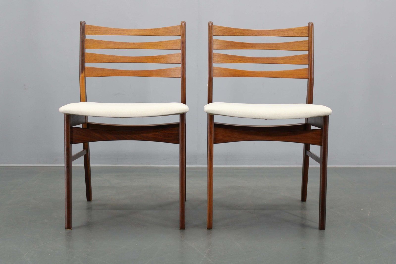 Set Of Six Danish Mid Century Teak Dining Chairs, Denmark, 1960s photo 1438.0