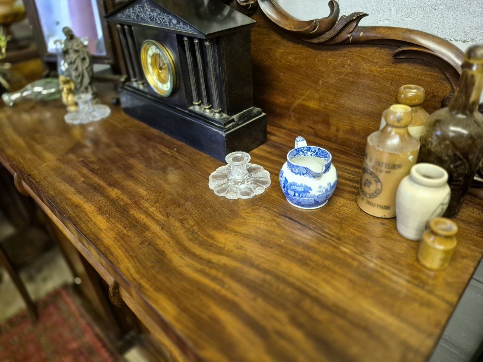 photo furniture A Wonderful Boho Early Victorian Flame Mahogany Chiffonier Buffet Sideboard