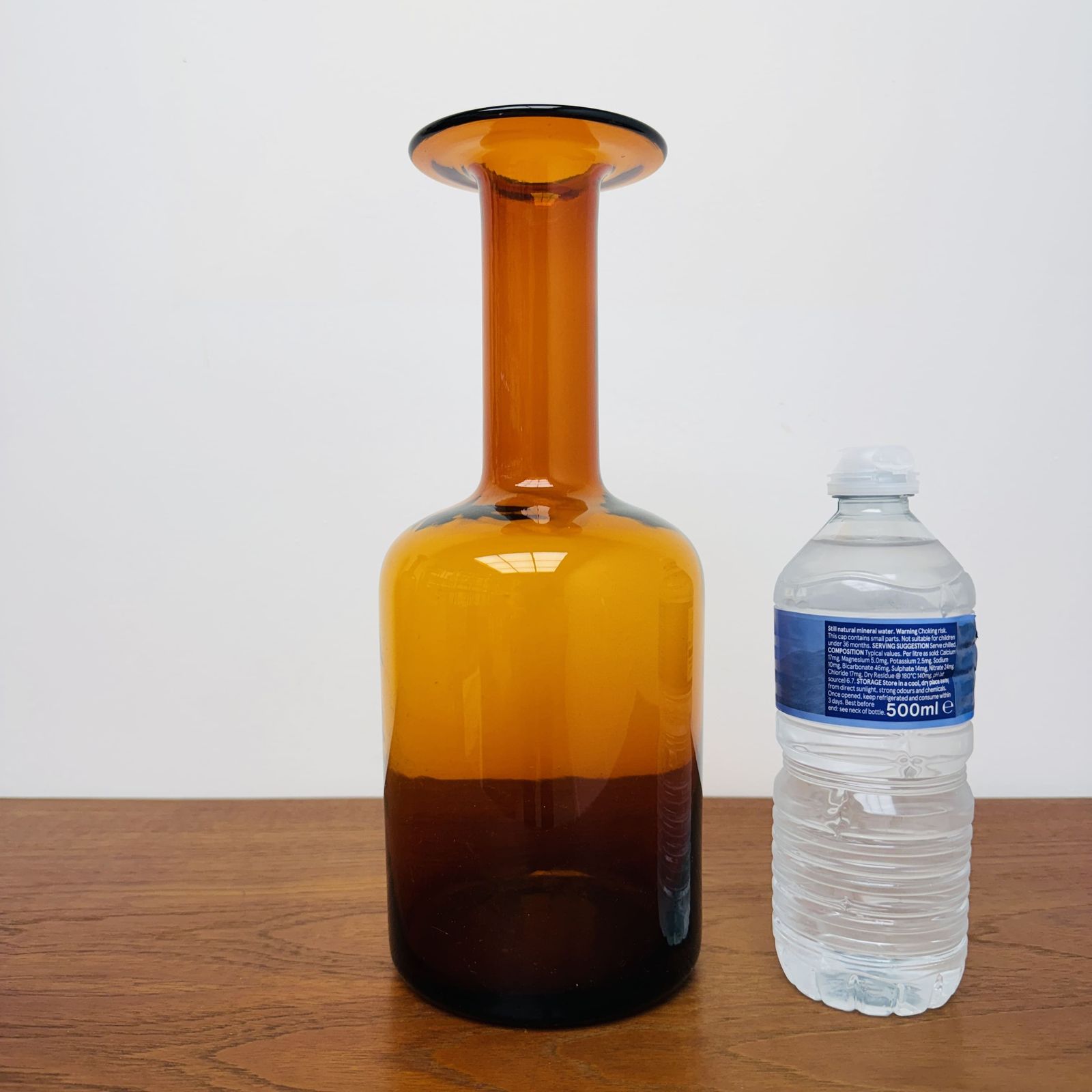 Home Decor Danish “Floor Vase” Set By Otto Brauer For Holmegaard photo