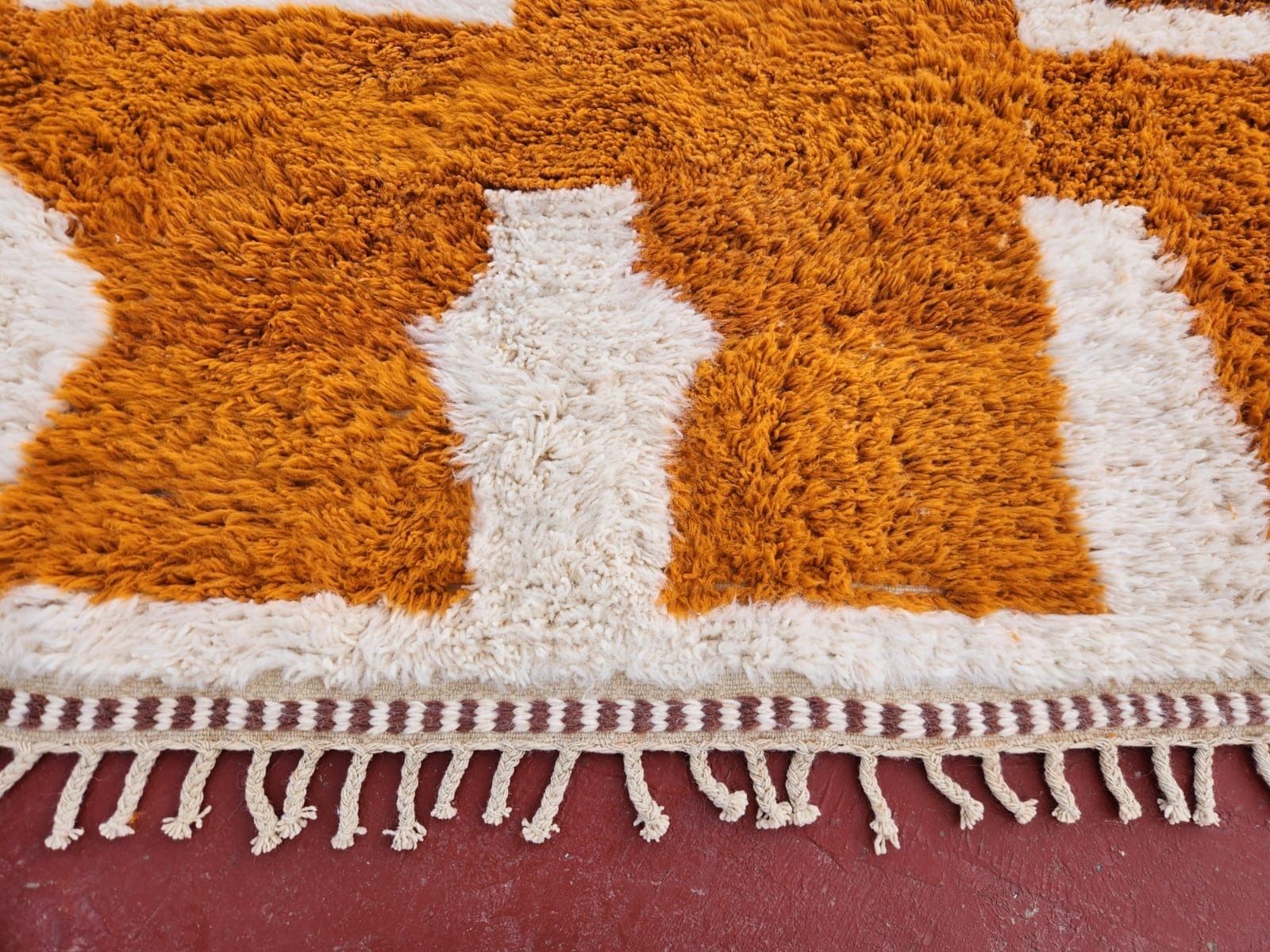 Large Handmade Moroccan Beni Ourain Rug   300x200cm   Natural Wool Berber Carpet photo furniture
