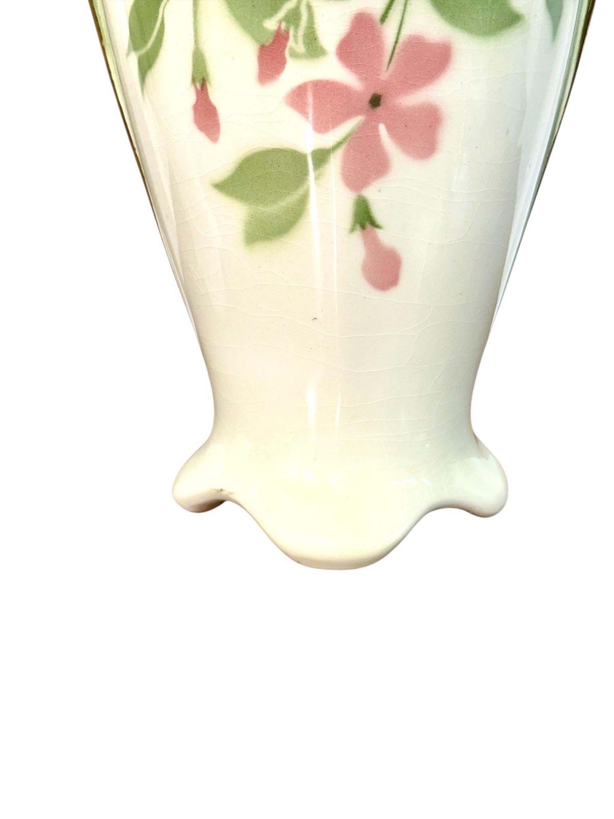 photo vinterior Floral Ceramic Garniture “Pervenche” By K&G In Luneville