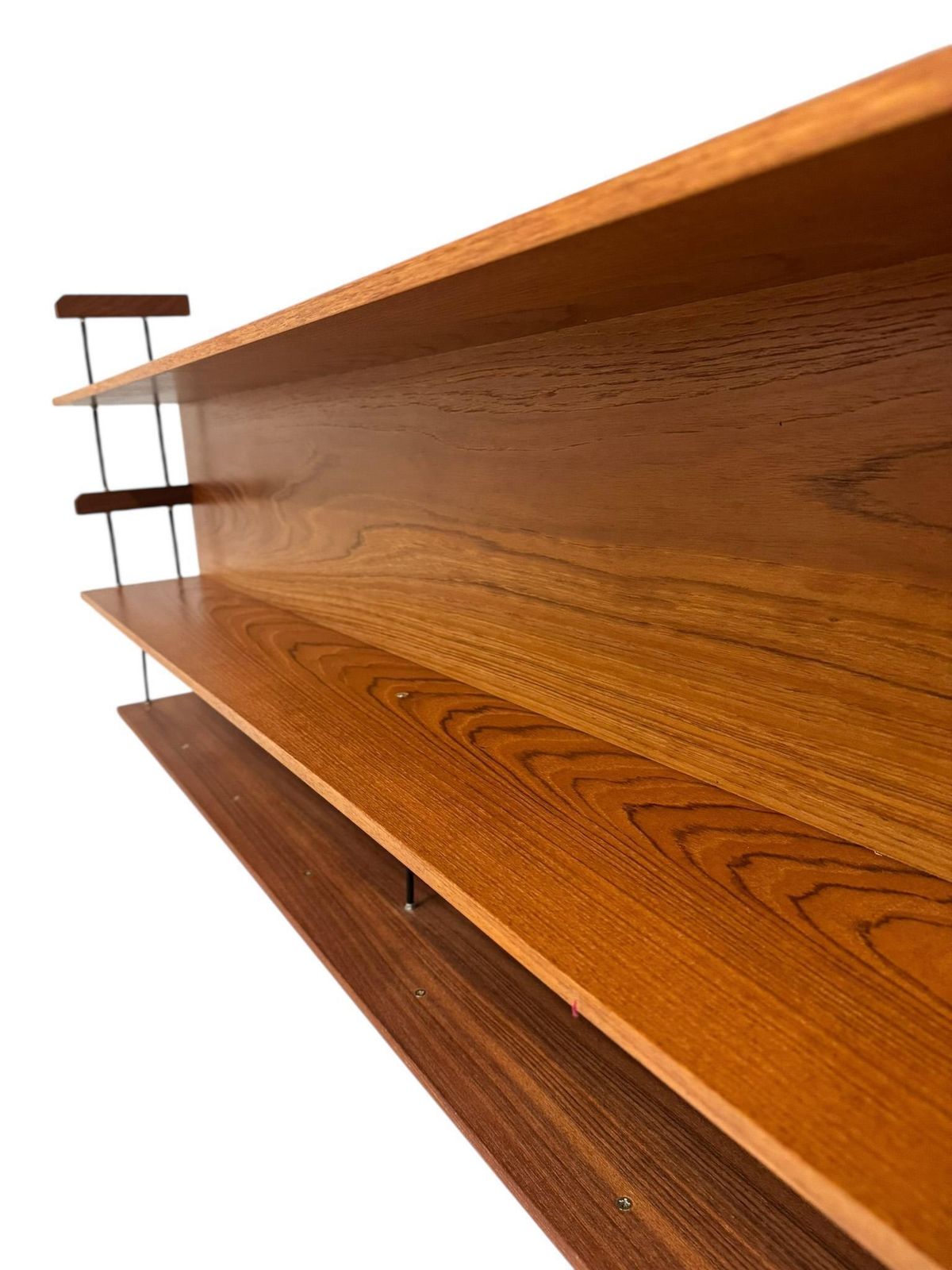 Mid Century Modern Wall Mounted Shelf By Walter Wirtz For Wilhelm Renz, 1960s photo vinterior