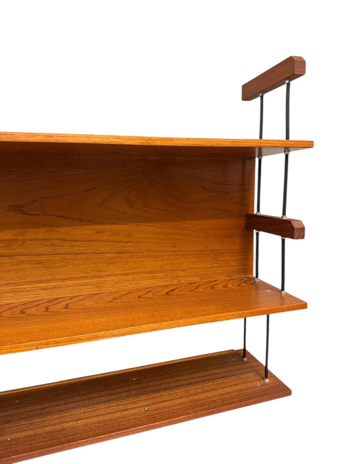 Furniture Mid Century Modern Wall Mounted Shelf By Walter Wirtz For Wilhelm Renz, 1960s photo