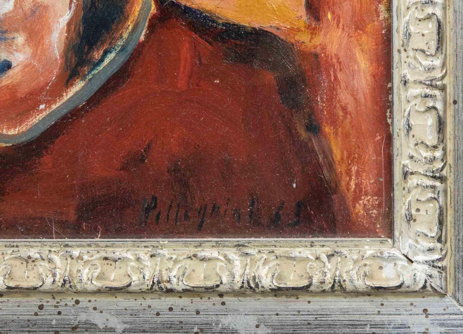 Sirio Pellegrini Mary And Child Jesus   Paint By Sirio Pellegrini   1965 1965 photo for sale
