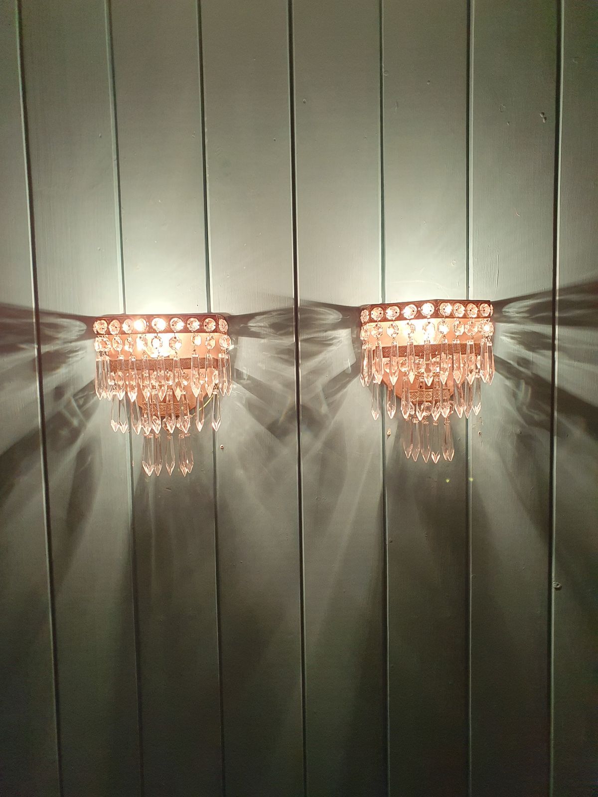 Small Pair Of Spike Antique Wall Lights photo furniture