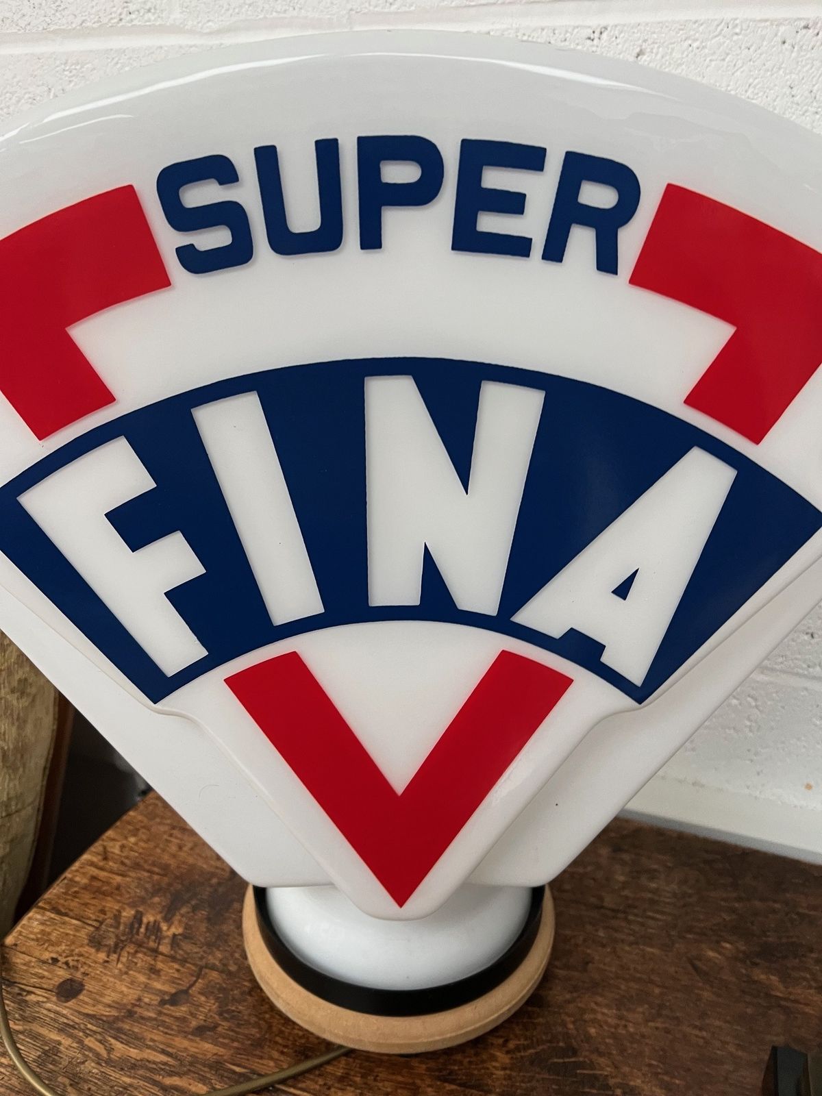 Full Size Reproduction Super Fina Pump Top With Lamp Base photo Lighting