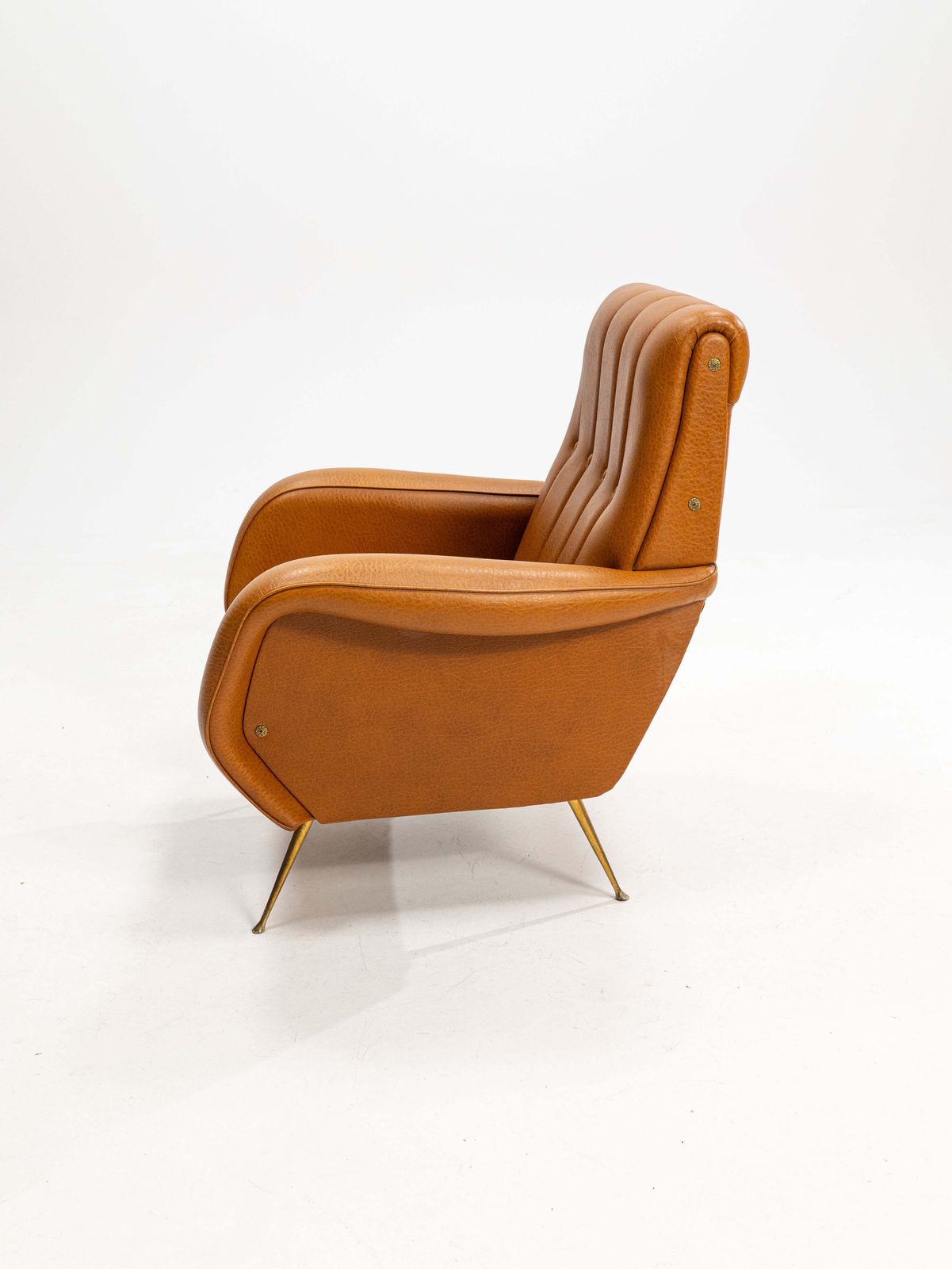 Italian Armchair In Style Of 'Lady' By Marco Zanuso For Arflex,1950s photo for sale