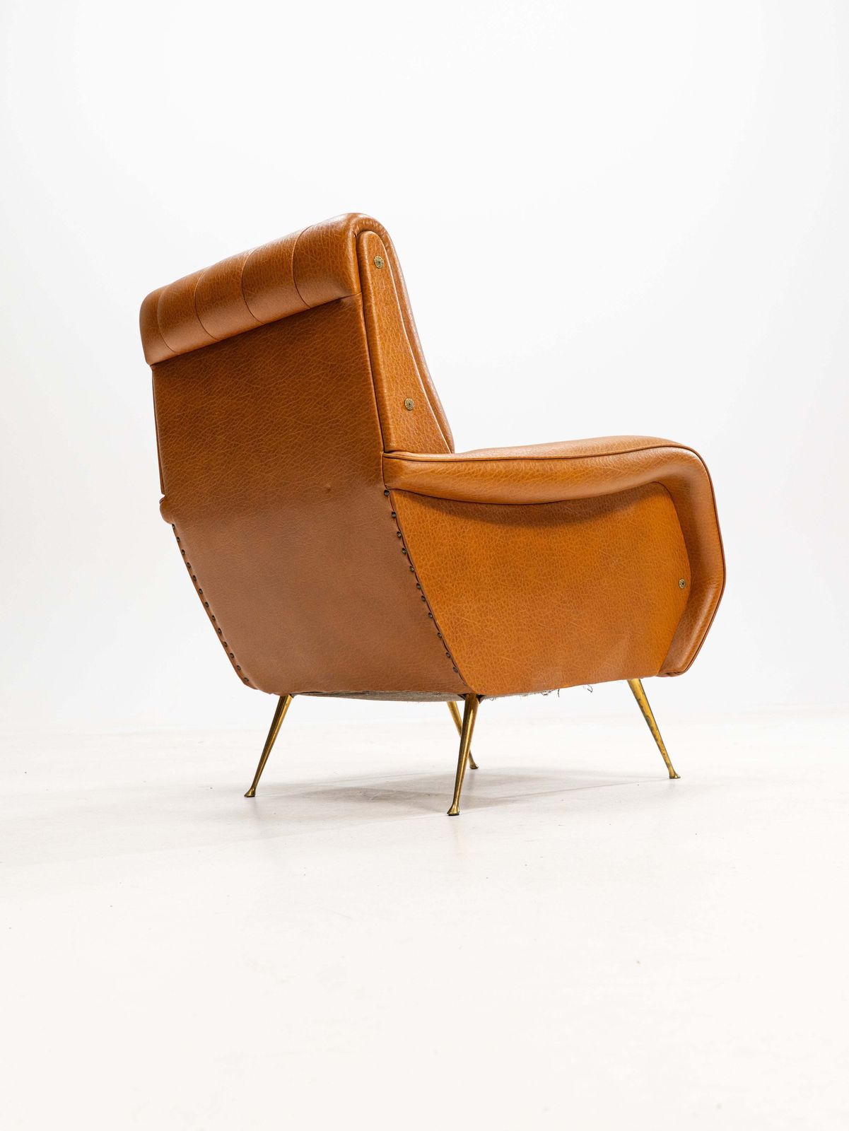 Italian Armchair In Style Of 'Lady' By Marco Zanuso For Arflex,1950s photo vinterior
