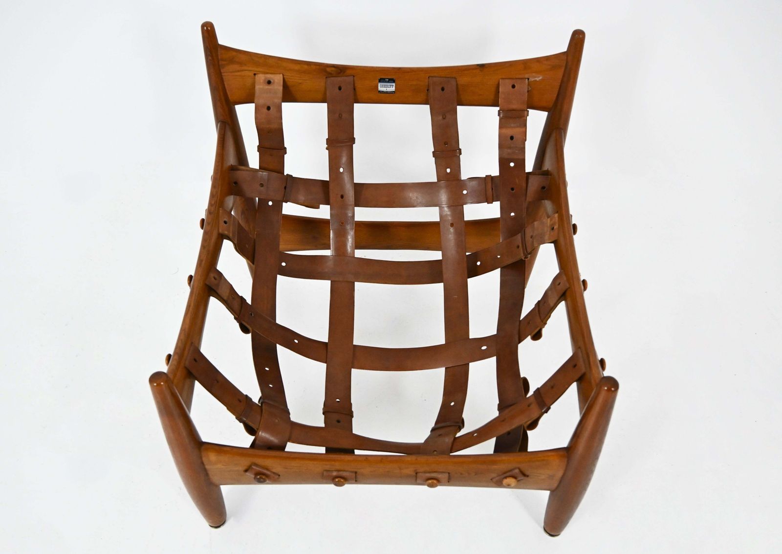 photo for sale Lounge Chair With Ottoman "Sheriff" By Sergio Rodrigues For Isa Bergamo, 1960s