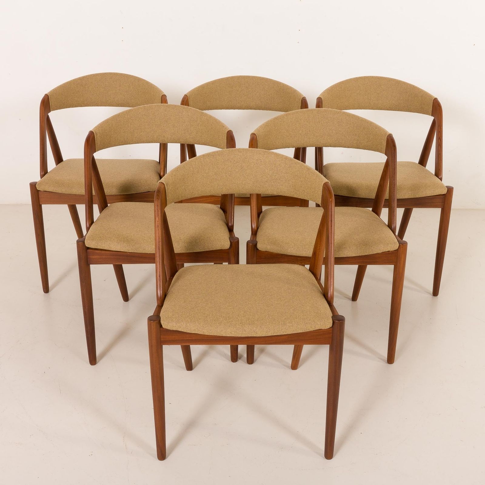 Kai Kristiansen Model 31 Chairs, Set Of 6, Denmark 1960s photo buy