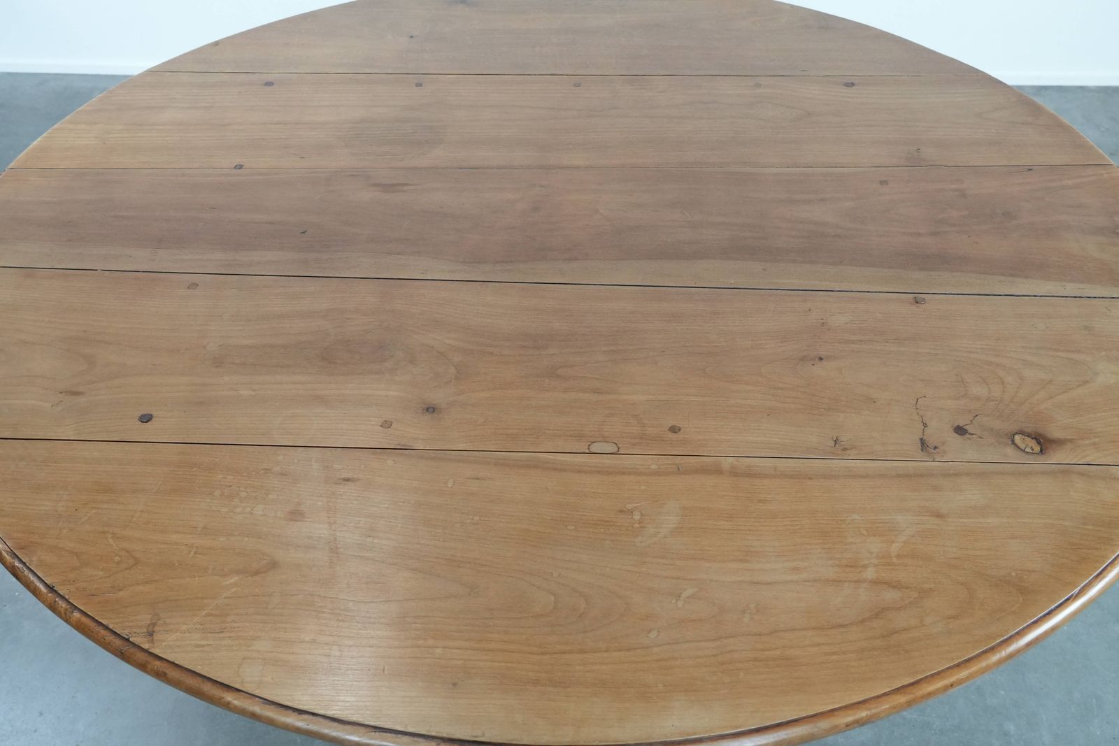 Beautiful Antique English Lop Eared Dining Table Made Of Walnut With Beautiful Colors And Graceful Legs photo vintage