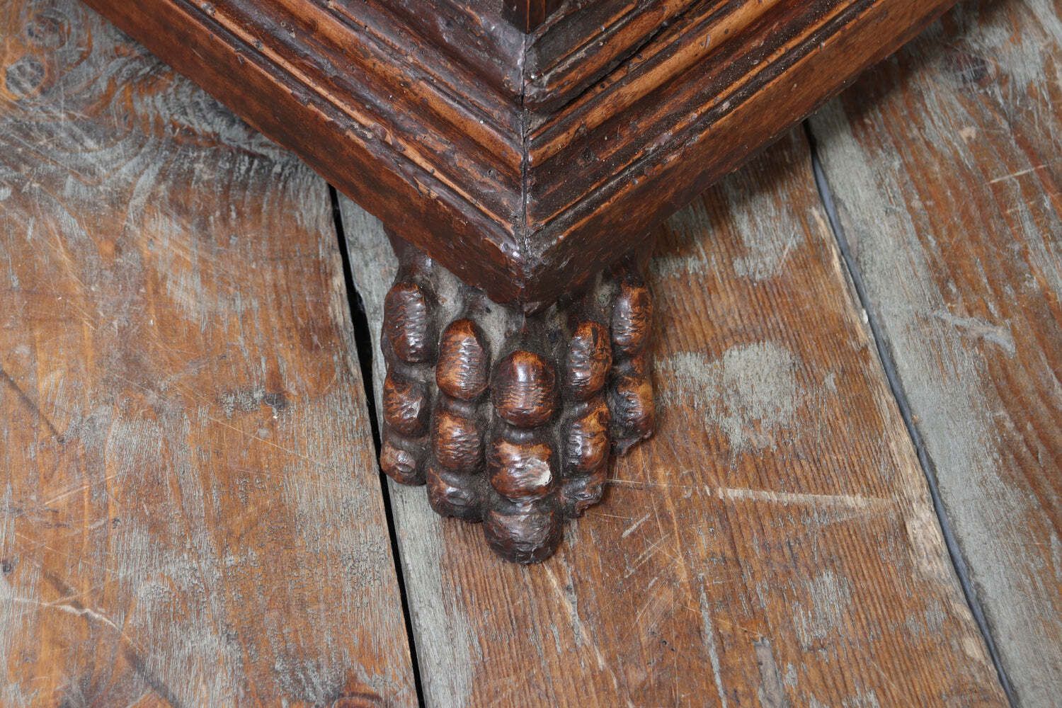 Early 17th Century Italian Walnut Cassettone   Chest Of Drawers photo vintage