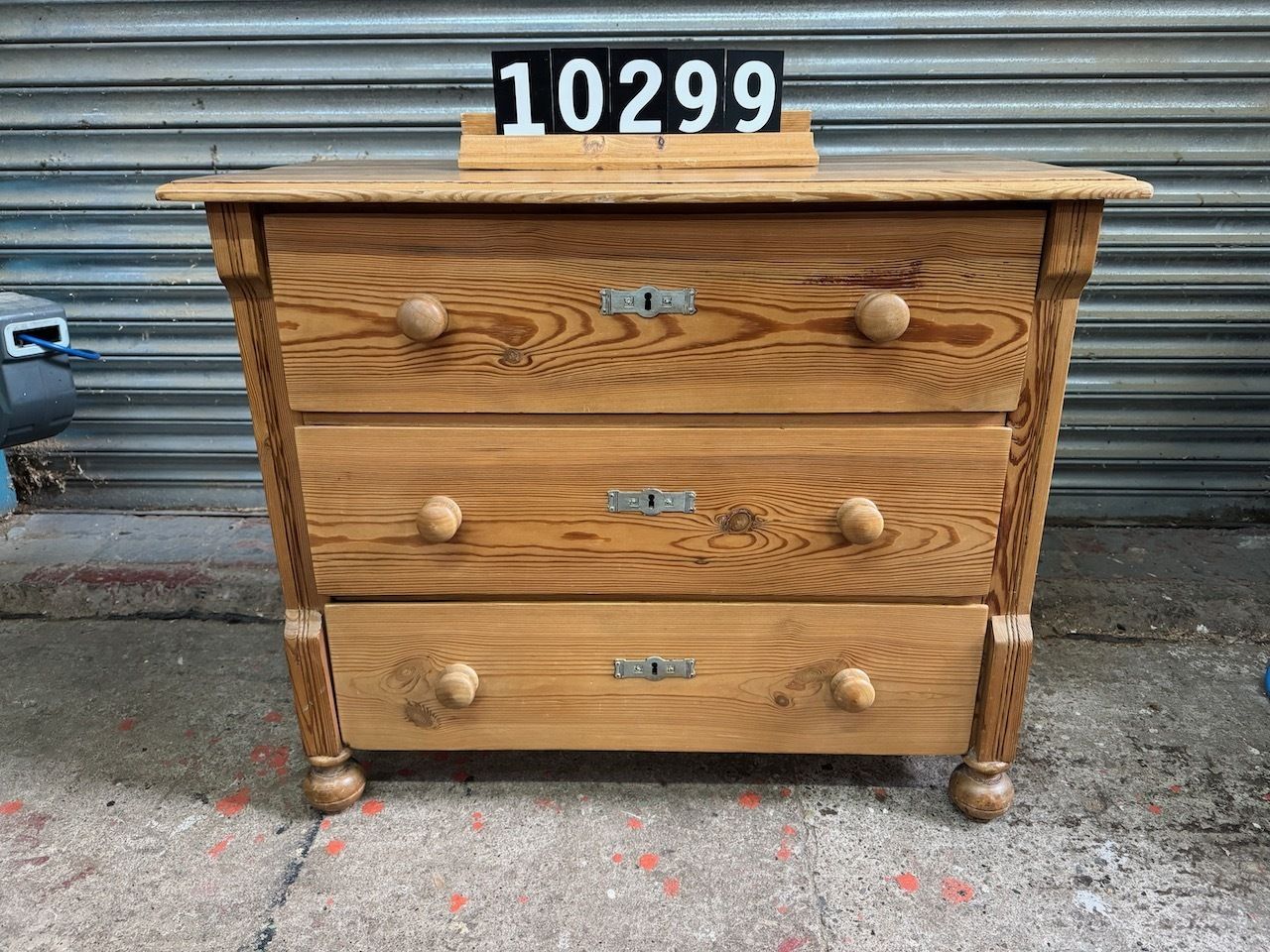 3 Drawer Chest  Restored And Waxed photo furniture