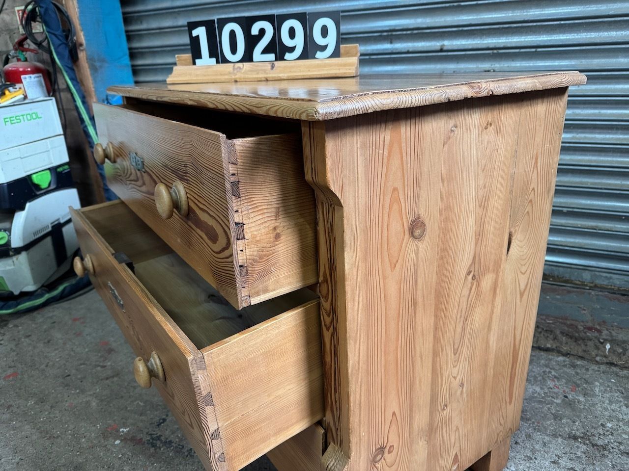 3 Drawer Chest  Restored And Waxed photo vinterior