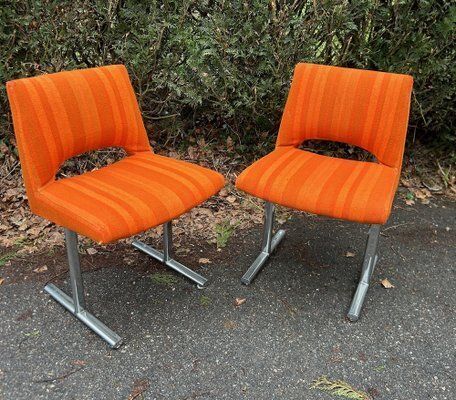 Chairs By Georges Frydman For Efa, 1960s, Set Of 2