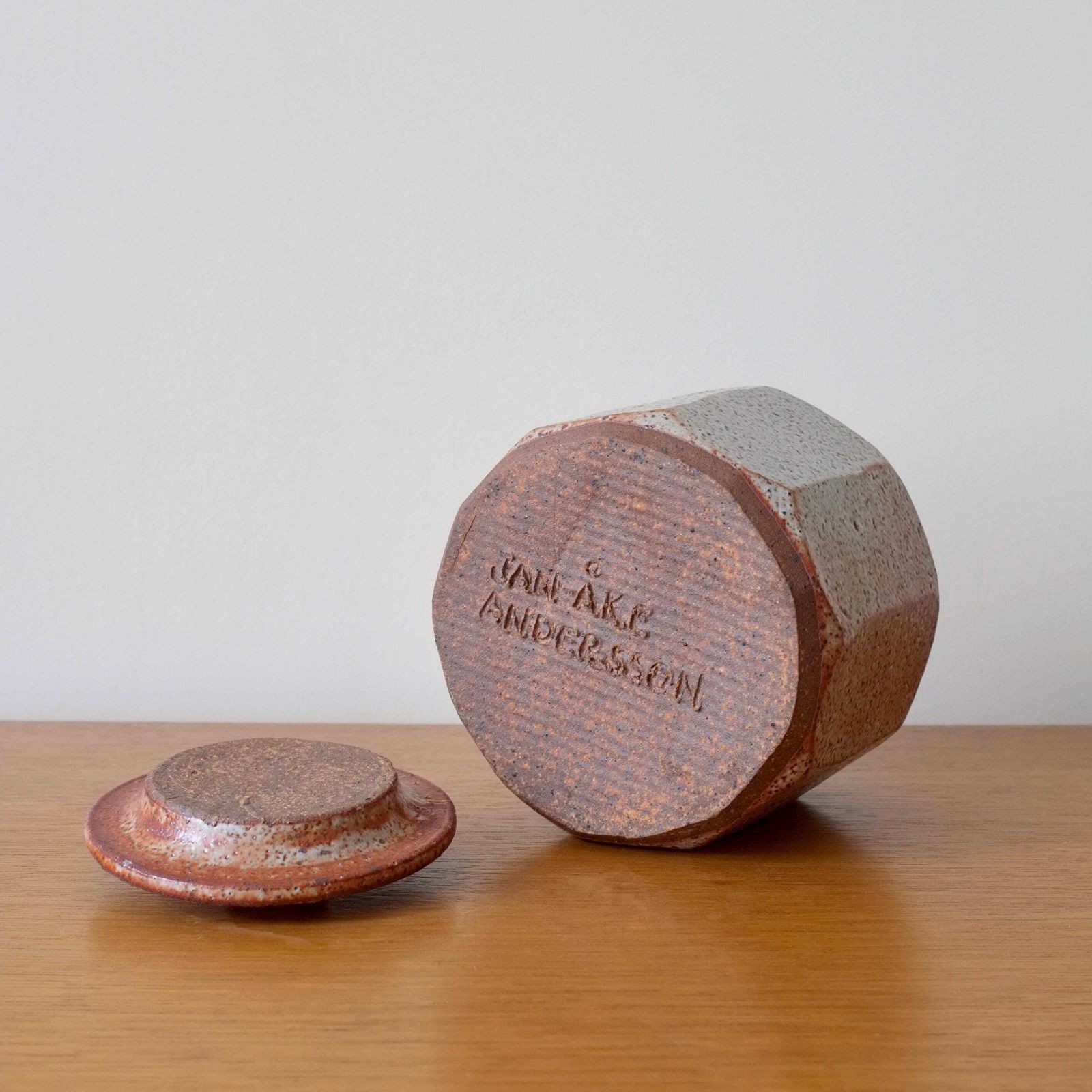 Stoneware Jar By Jan åke Andersson | Sweden | 1980s photo 98.0