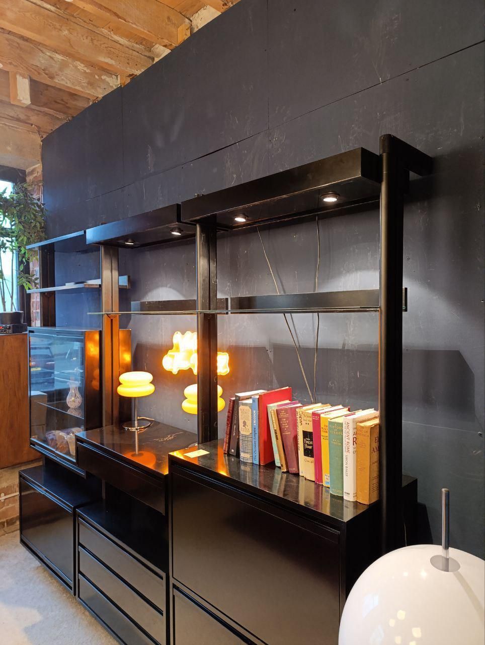 Michel Ducaroy For Ligne Roset Modular Wall System With Integrated Bar & Architectural Lighting   2020 Edition photo Furniture