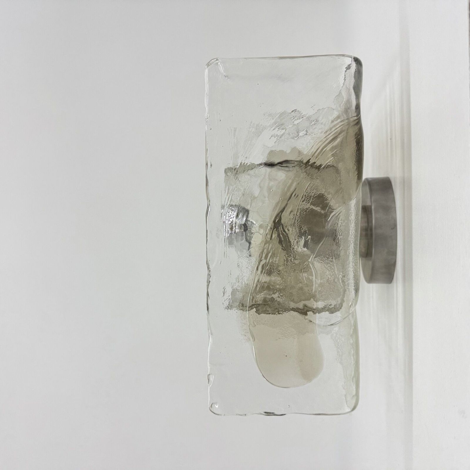 3443.0 Lp257 Wall Lamps By Carlo Nason For Mazzega, Italy, 1970s, Set Of 2 photo