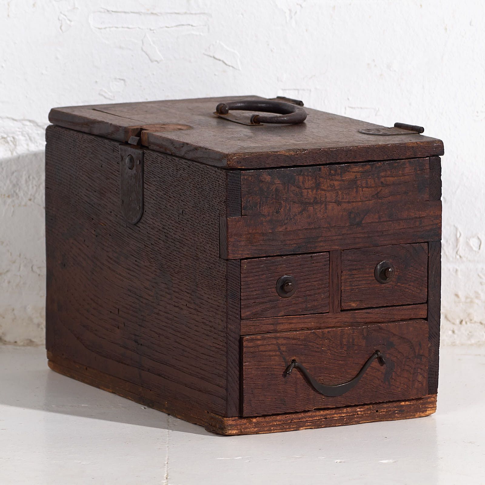 Antique Japanese Box With Drawers – Late Meiji Period (C.1890 1910) #25