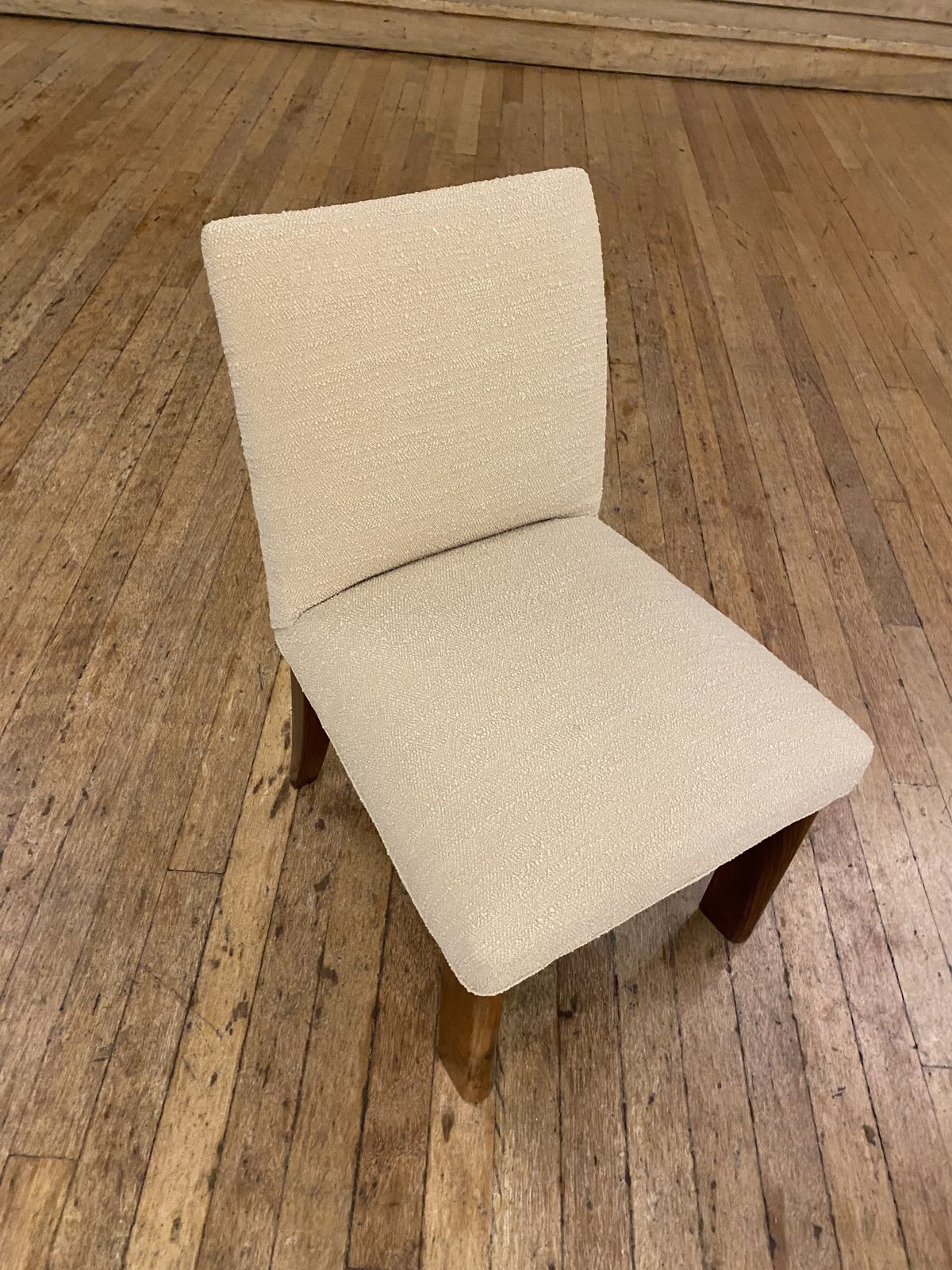 1930s Osvaldo Borsani Attributed Rosewood Side Chair Wool Boucle Italy Art Deco Seat Armchair Restored And Upholstered photo buy