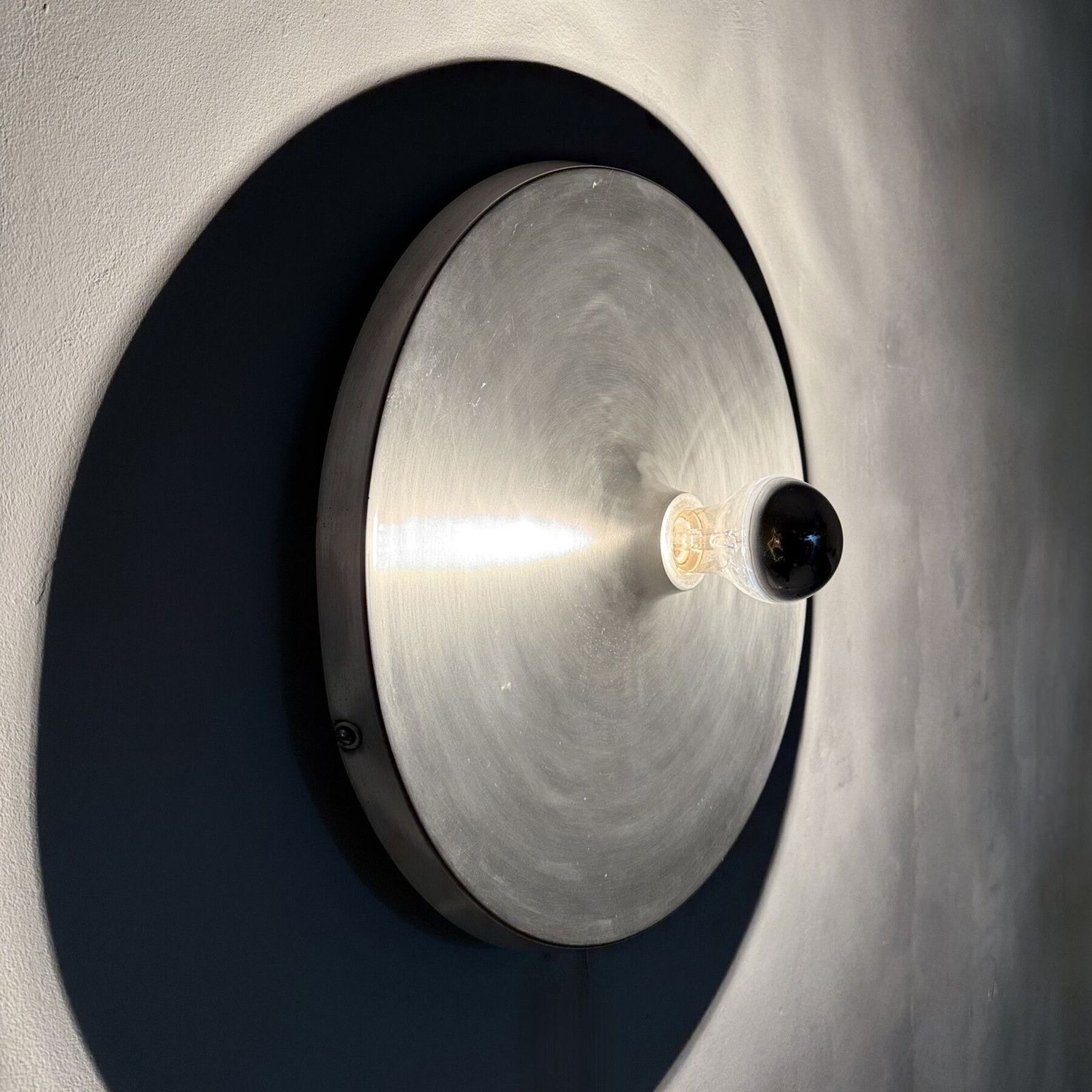 Mid Century Design Large Disc Lamp , 1970s Attributed To Charlotte Perriand For Les Arcs photo buy