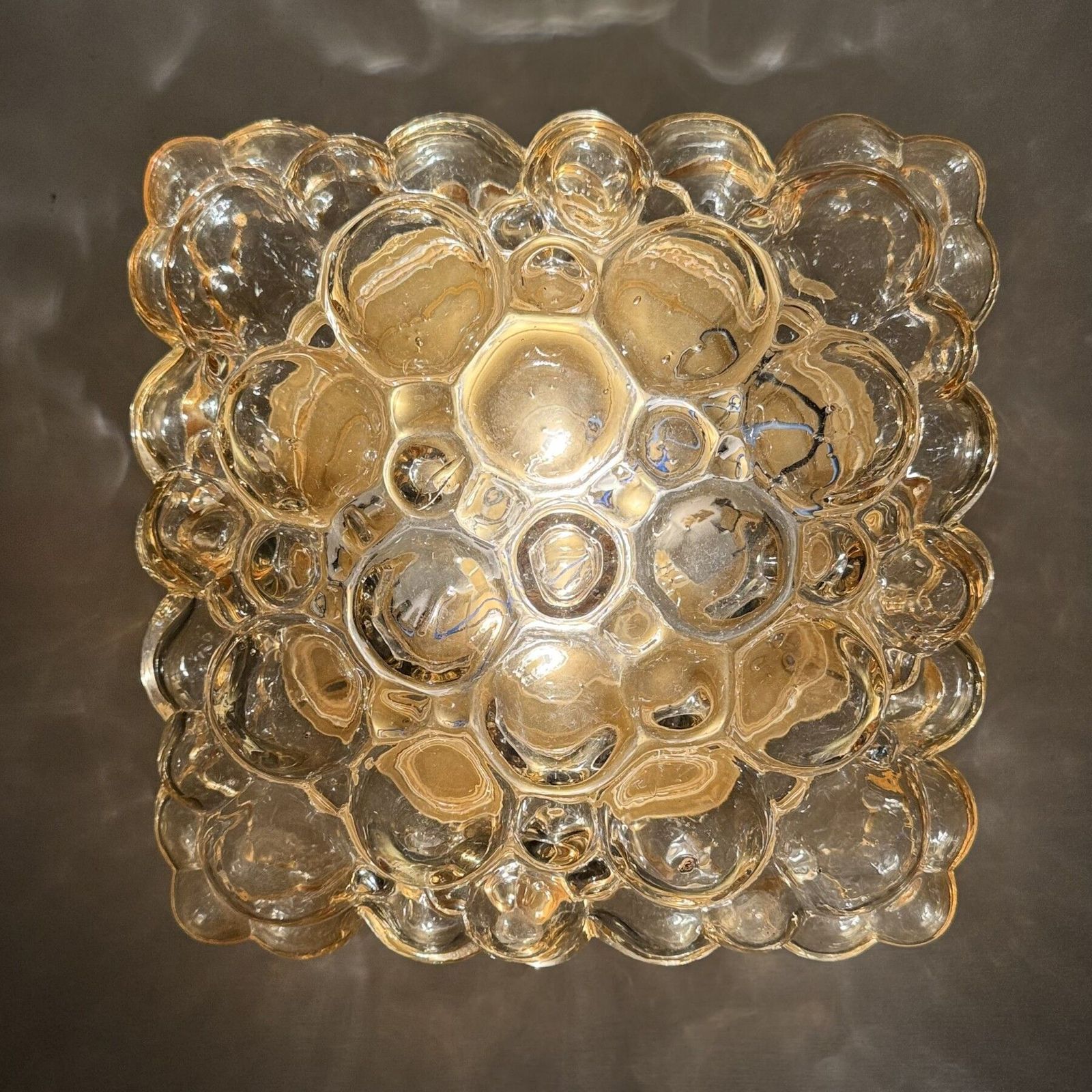 Helena Tynell Bubble Glass Flush Mount Ceiling Lamp, Jaren 1970, Duitsland photo furniture