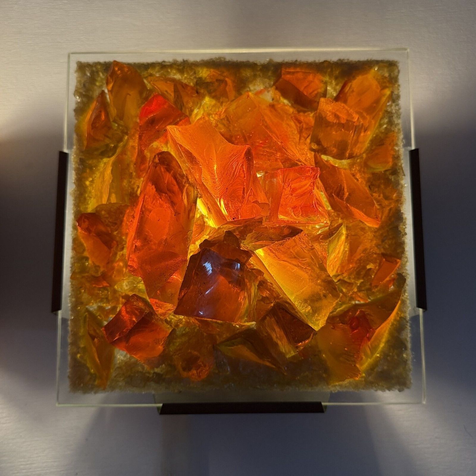 Mid Century Design Pair Of Cosack Leuchten Glass Wall Lamp , 1970’s photo buy