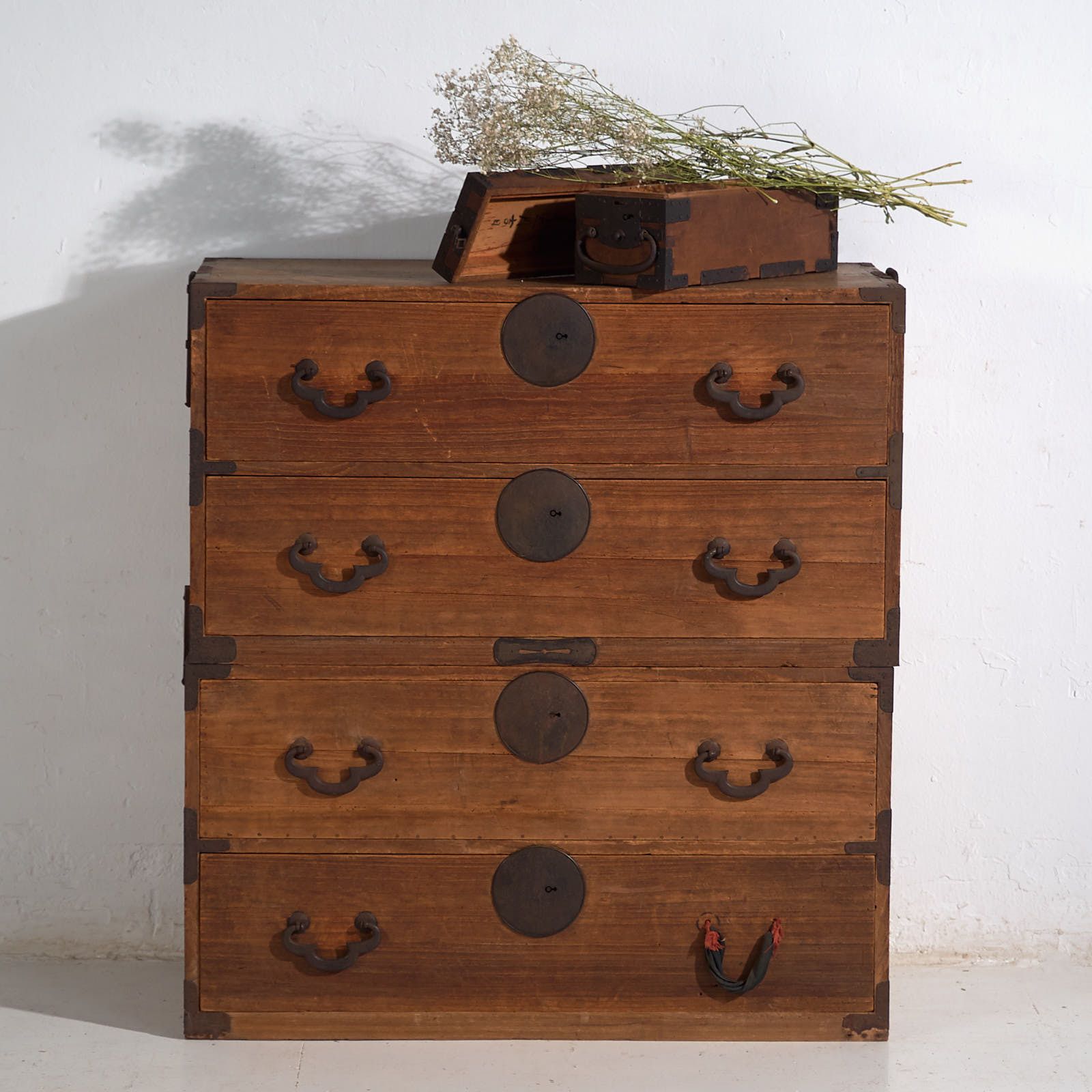 Antique Japanese Multi Drawer Tansu – Meiji Period / Taishō (C.1868 1926) #16
