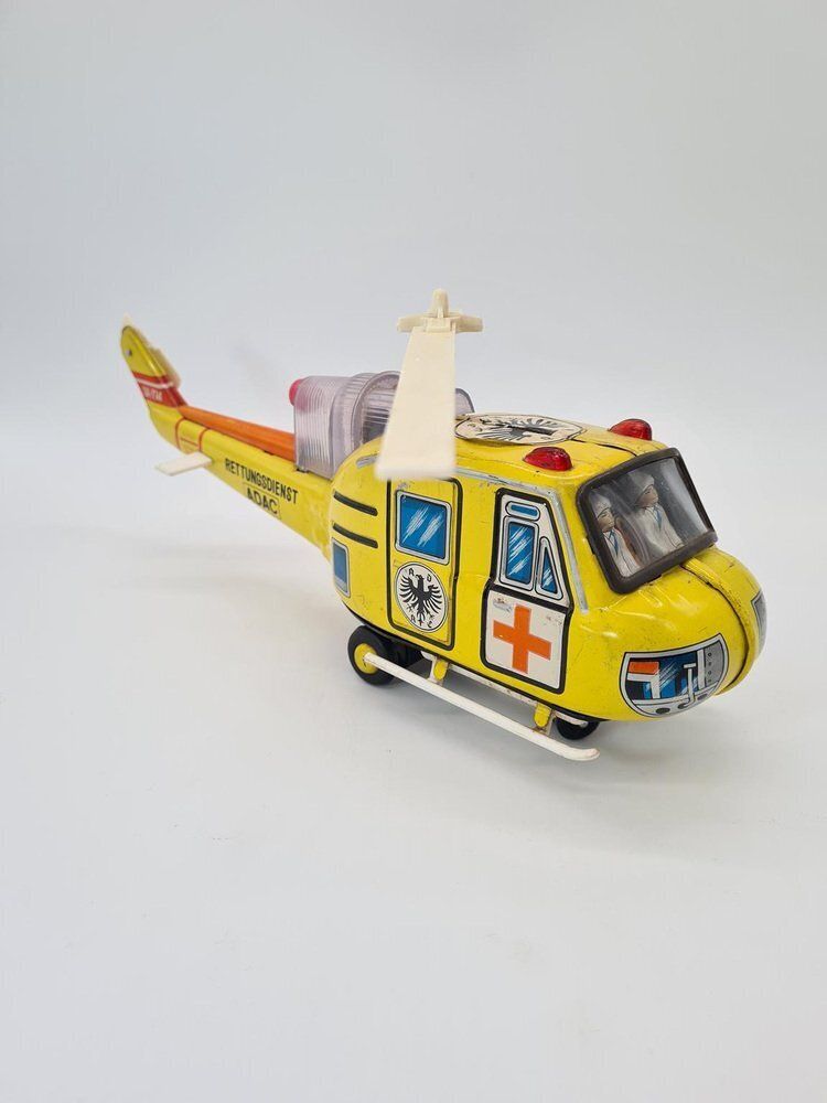 Metal Rescue Helicopter From Adac, 1960s photo vinterior