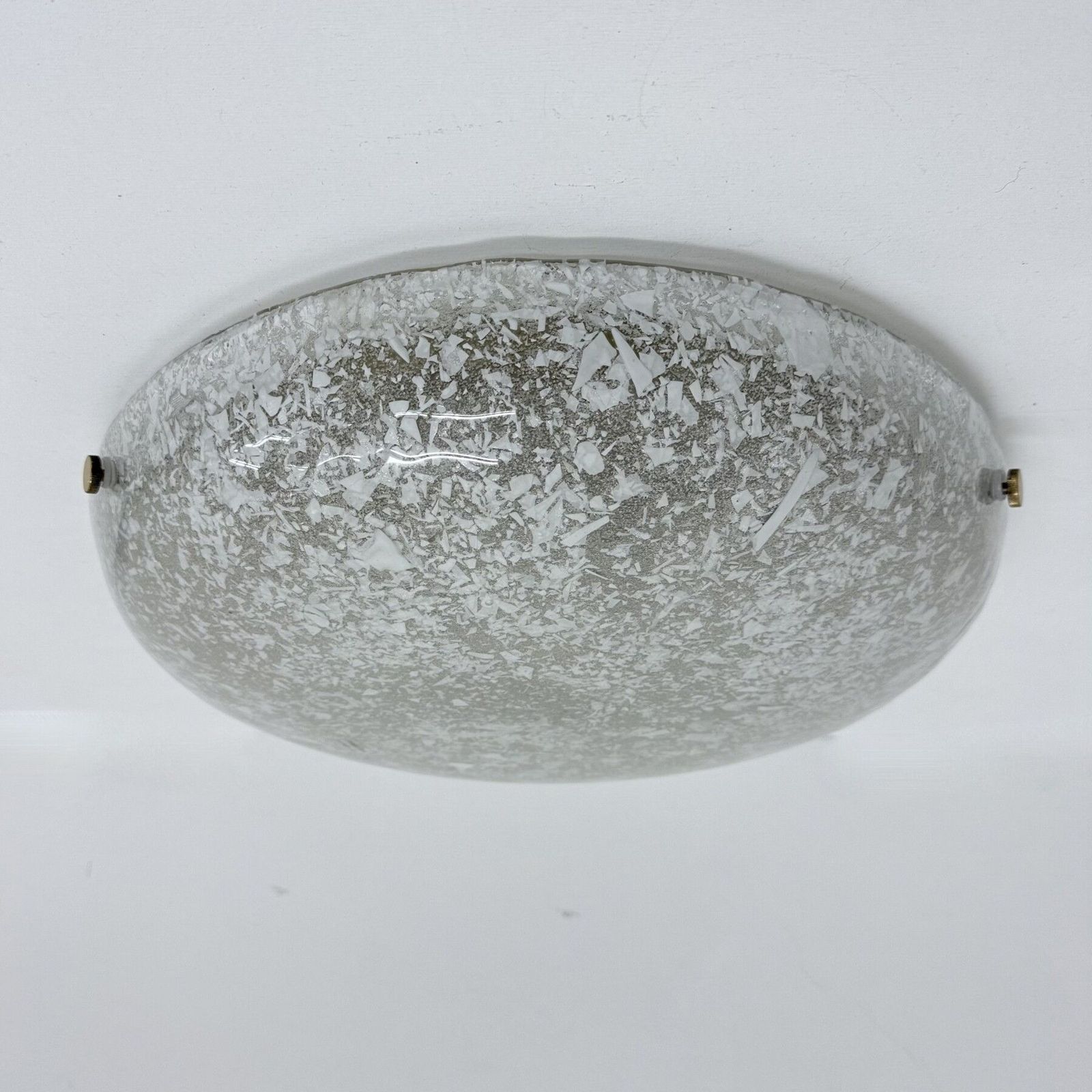 Murano Glass Hillebrand Flush Mount Ceiling Lamp , 1970s