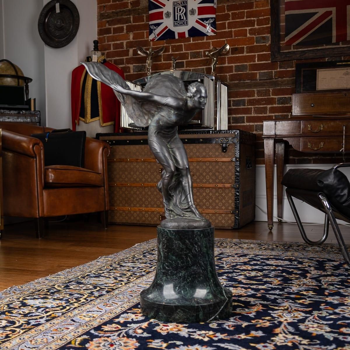 Rolls Royce 'Spirit Of Ecstasy' Showroom Bronze, Signed Charles Sykes No.13 photo furniture