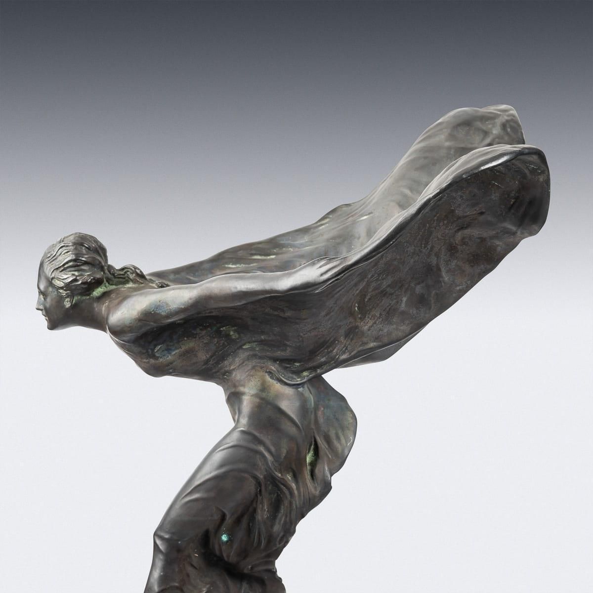 Rolls Royce 'Spirit Of Ecstasy' Showroom Bronze, Signed Charles Sykes No.13 photo vinterior