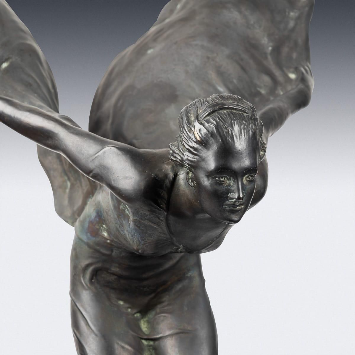 photo furniture Rolls Royce 'Spirit Of Ecstasy' Showroom Bronze, Signed Charles Sykes No.13