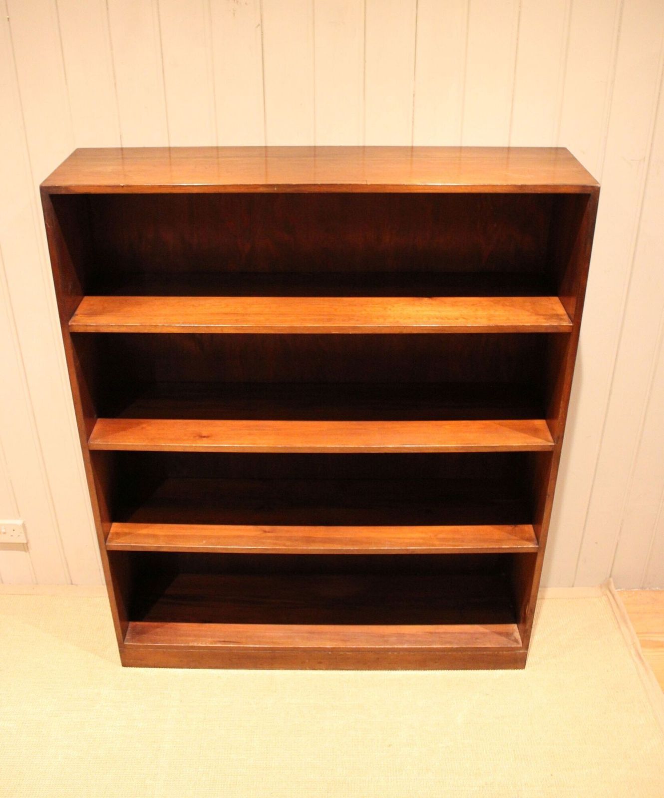 photo for sale Large Deal Wood Open Bookcase