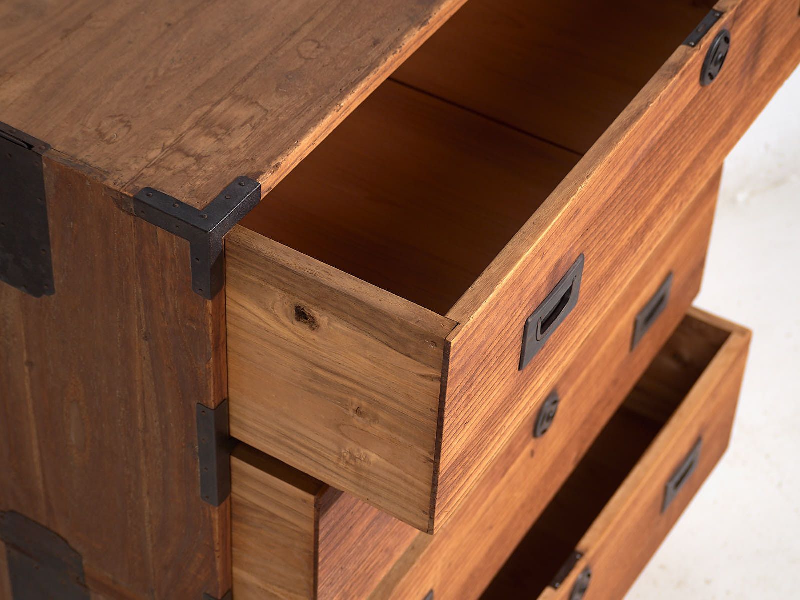 Antique Japanese Tansu Merchant’s Chest Of Drawers – Taishō / Showa Period (C.1912 1945) #36 photo for sale