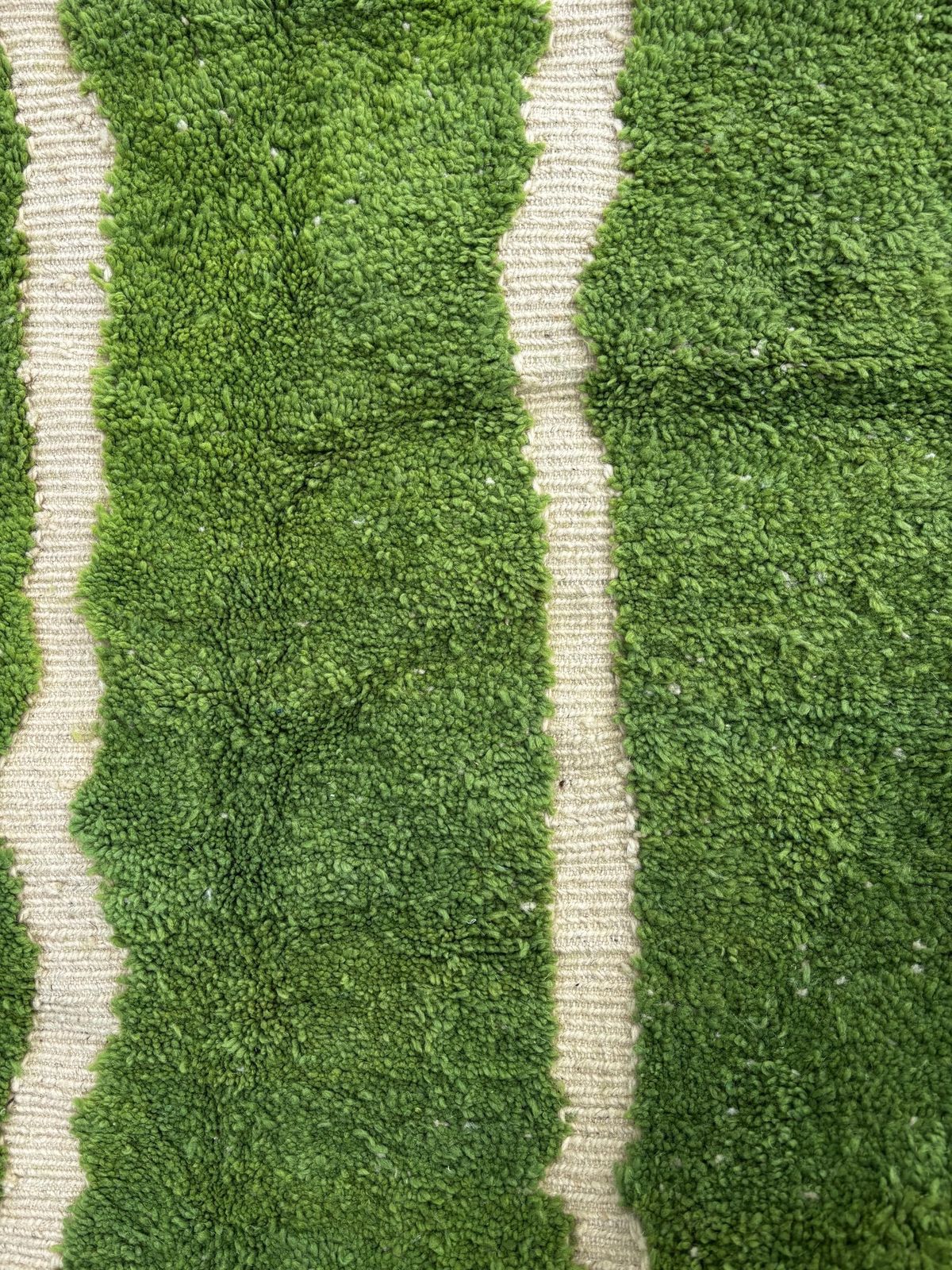 photo furniture Moroccan Green Rug 200x300 Cm – Handmade Wool Area Rug, Modern Berber Rug, Large Luxury Moroccan Rug