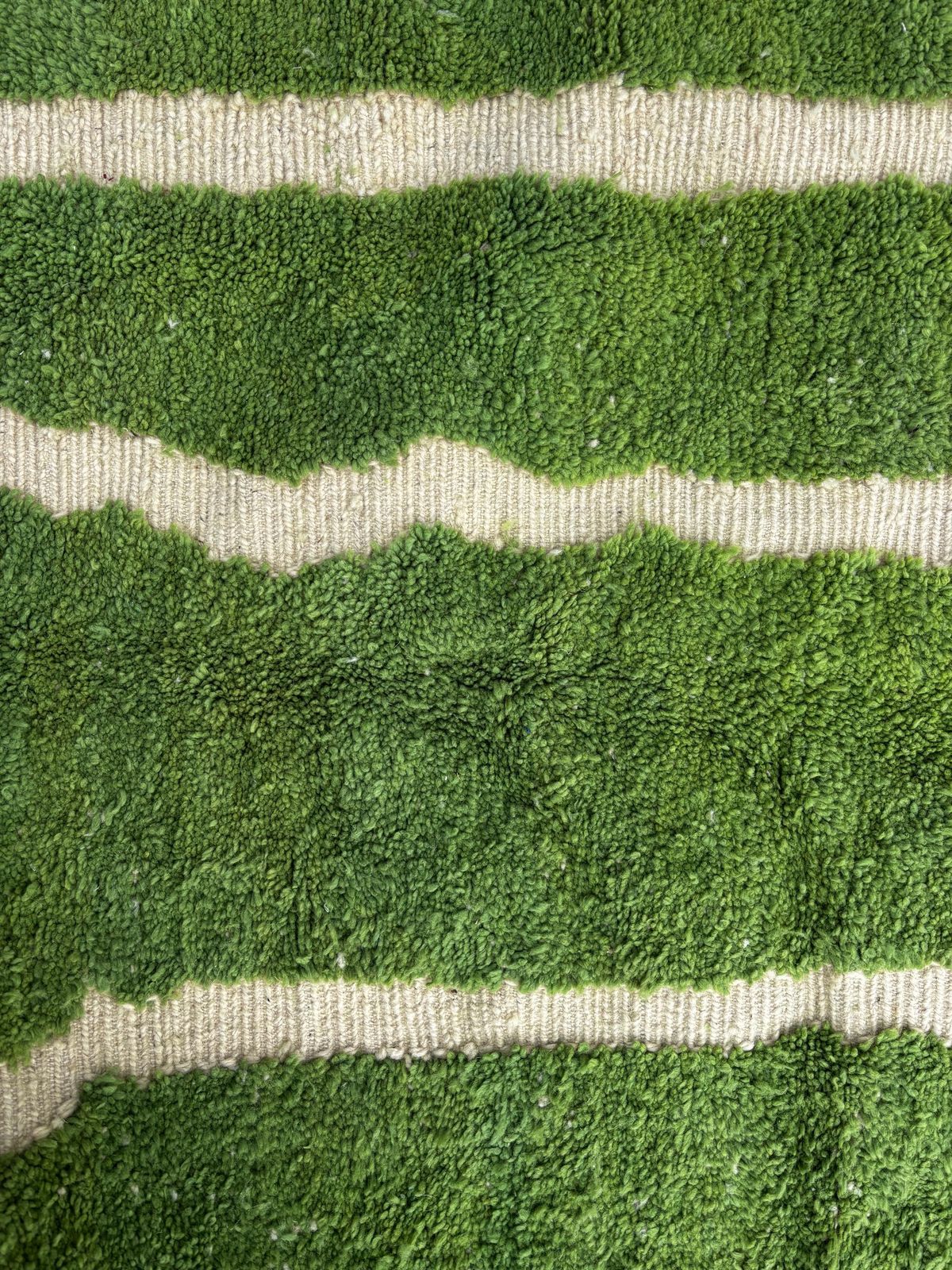 photo for sale Moroccan Green Rug 200x300 Cm – Handmade Wool Area Rug, Modern Berber Rug, Large Luxury Moroccan Rug
