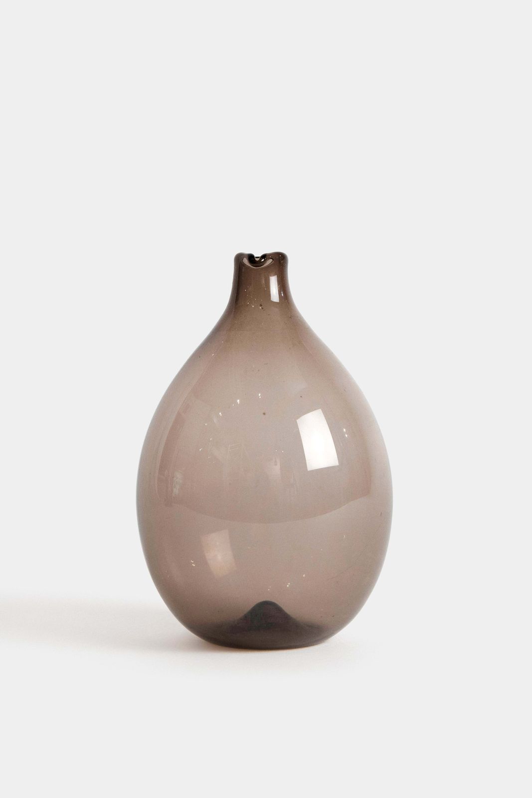 Timo Sarpaneva, Iittala, Glass Vase Pullo, Finland, 50s