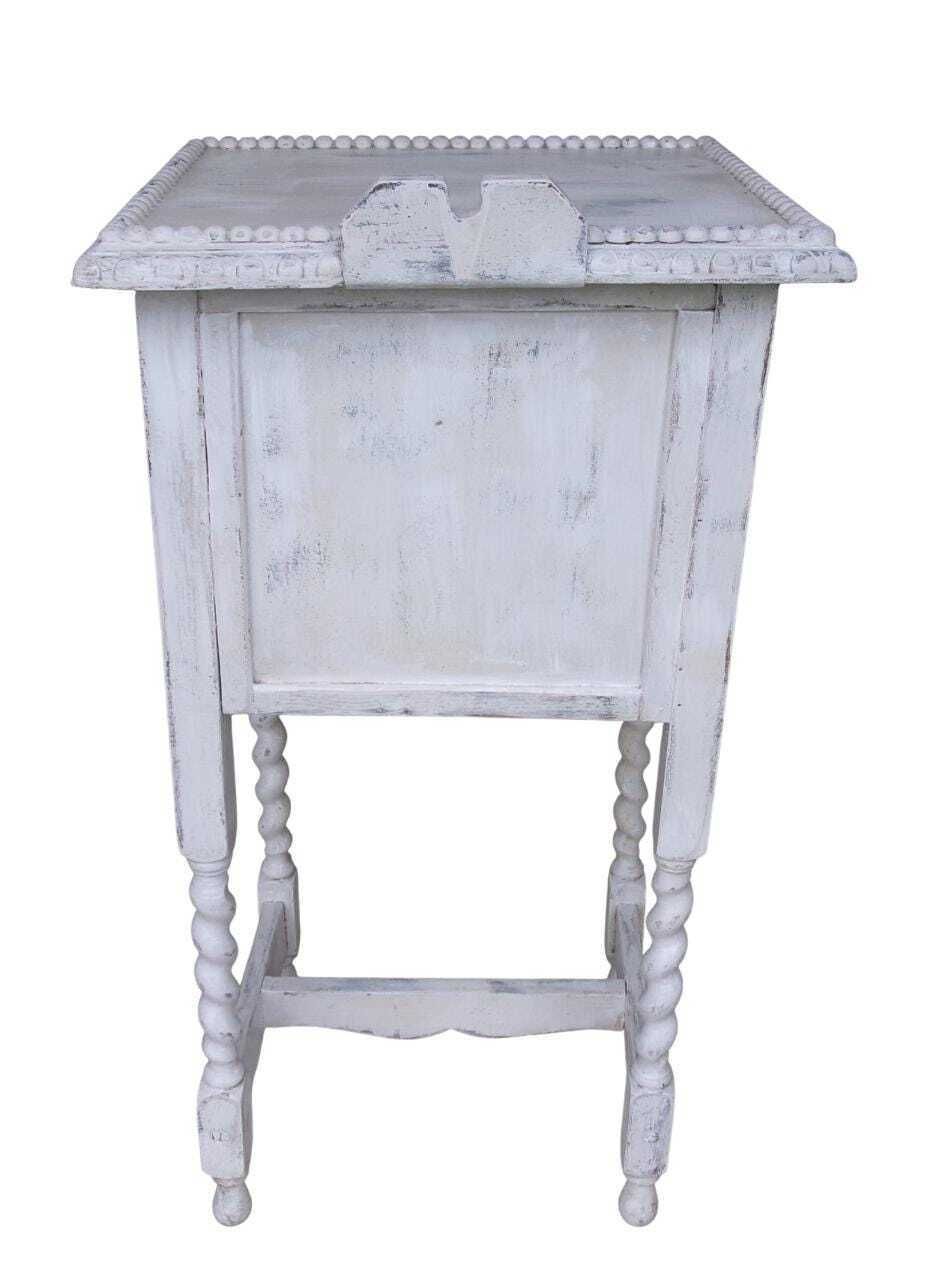photo for sale Antique Bijou Apothecary Cabinet, Shabby Chic Small Cupboard, Bedside Table, Oak Furniture