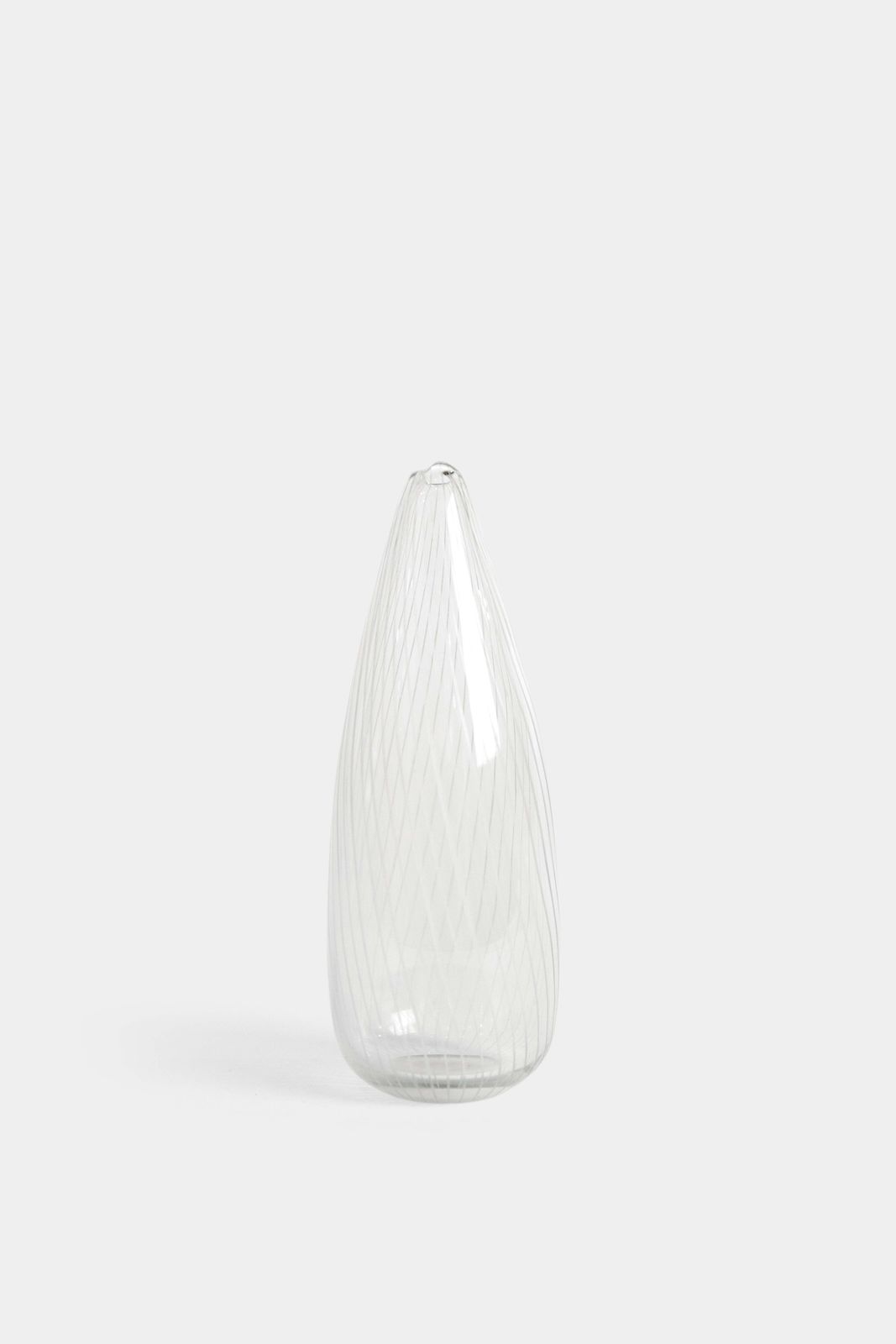 Tapio Wirkkala, Iittala, Engraved Glass Vase J1673, Finland, 50s