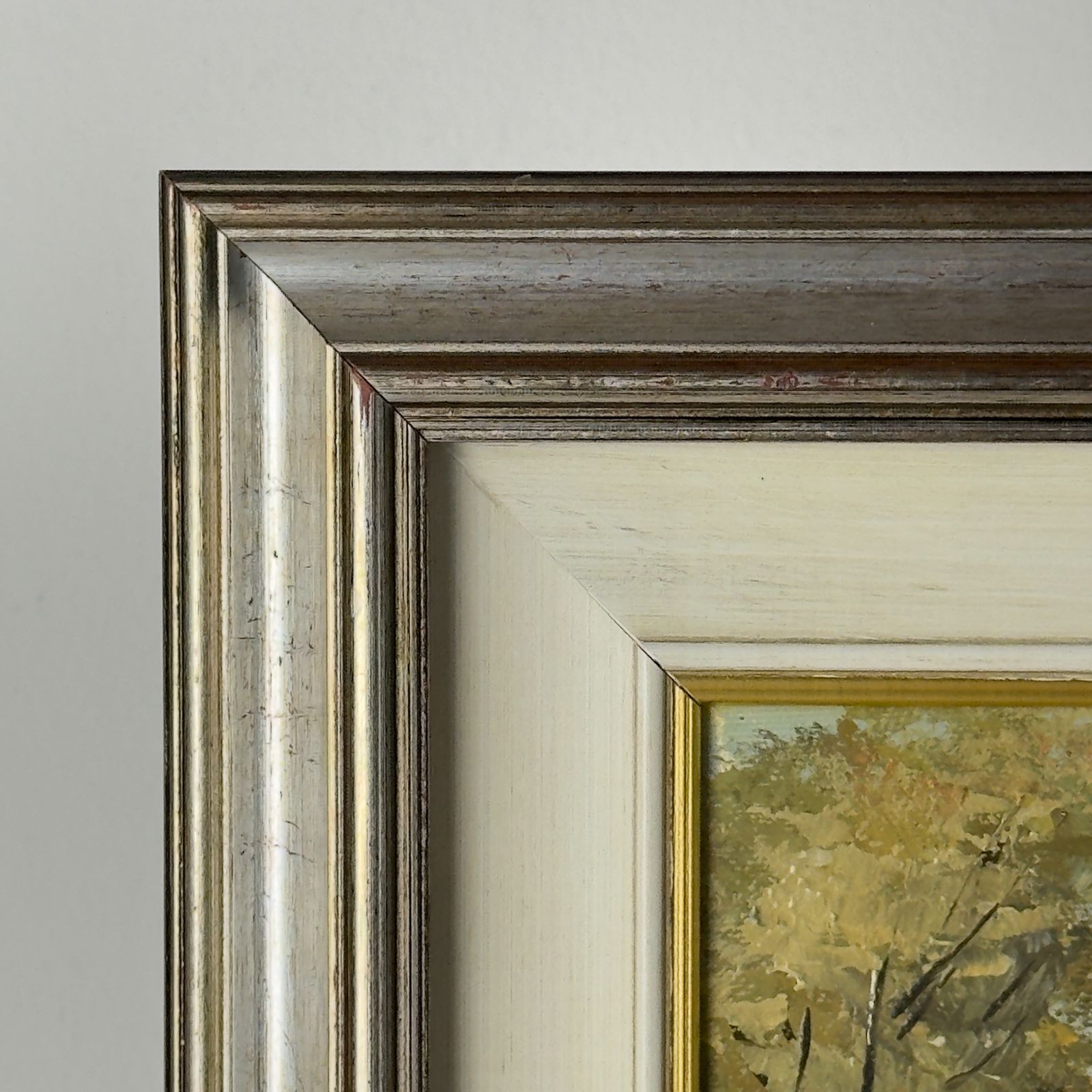 photo furniture Original Landscape Oil Painting, Italy 1960s, Signed, Framed