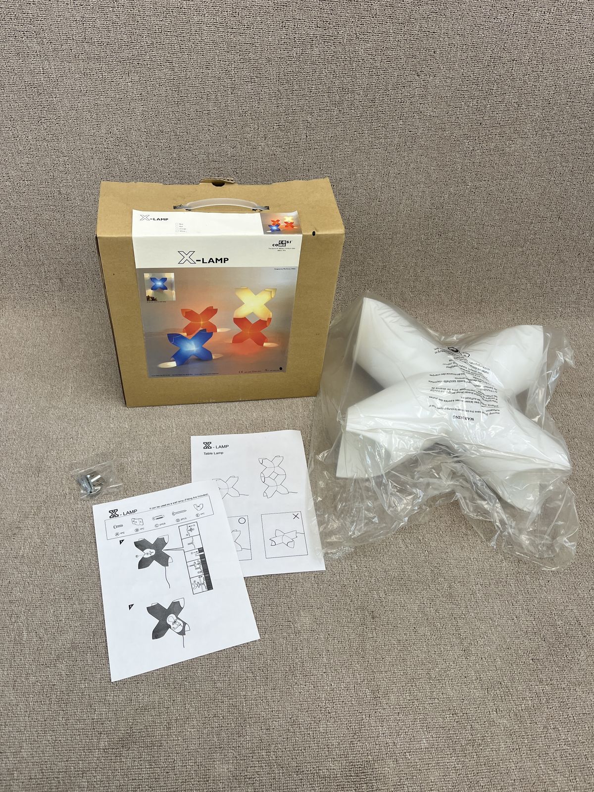 photo buy Brand New Cosi Come X Lamp  Protocol Paris Design Set Of 2 , Design 1990s